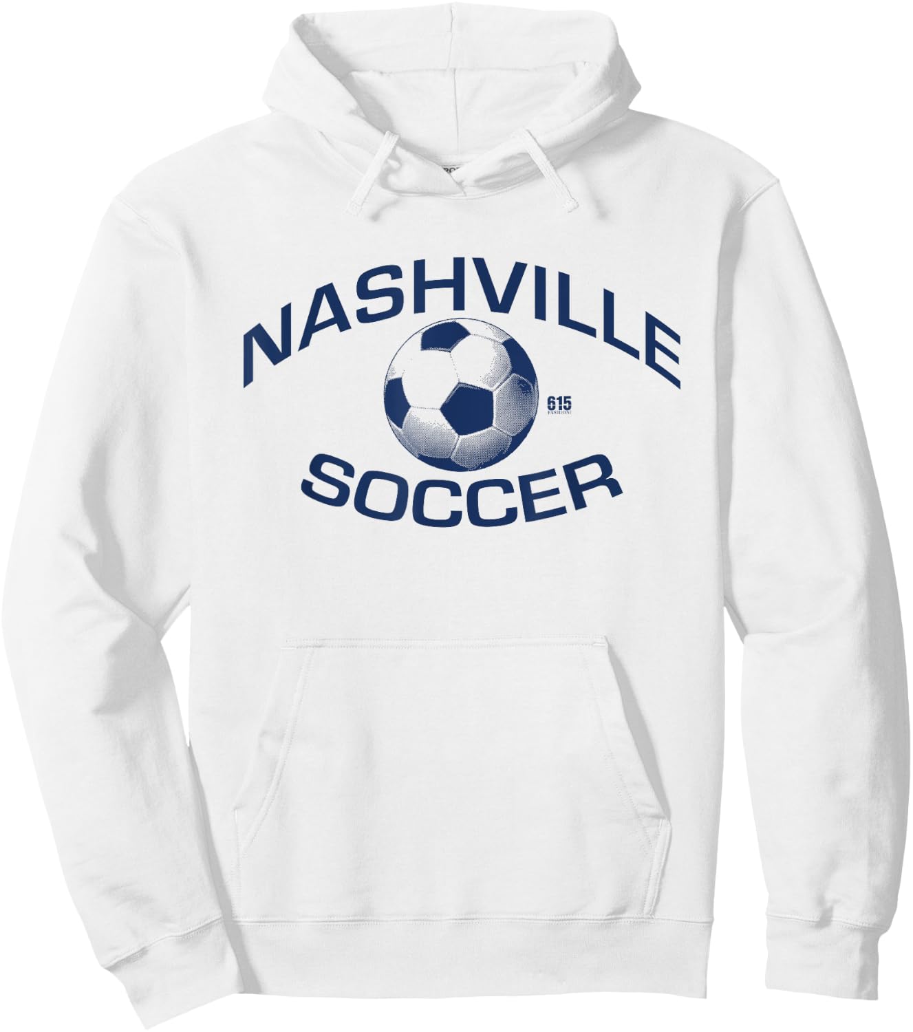 Nashville Soccer Hoodie - Hoodie | White