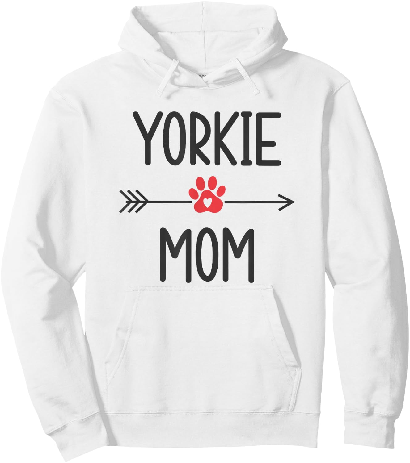 Yorkie Mom Yorkshire Terrier Dog Lovers Gift Women Yorkie Hoodie - Hoodie | White