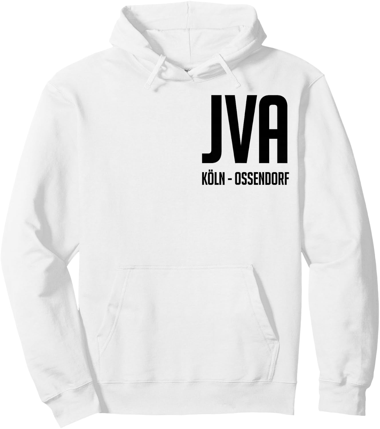 JVA Costume Carnival – Prisoner Convict Prisoner , orange Hoodie - Hoodie | White