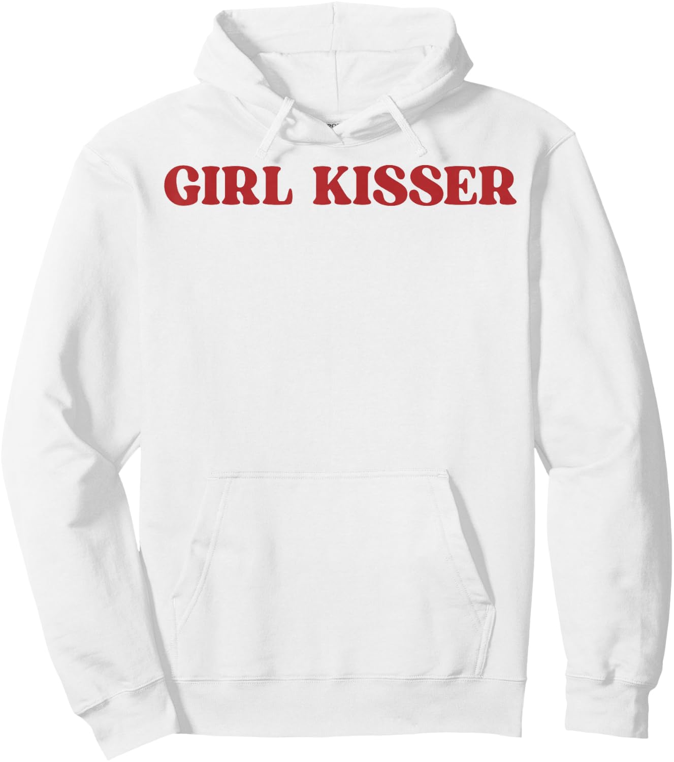 Girl Kisser Lesbian LGBT Gay Bisexual Trans Pride Pansexual Hoodie - Hoodie | White