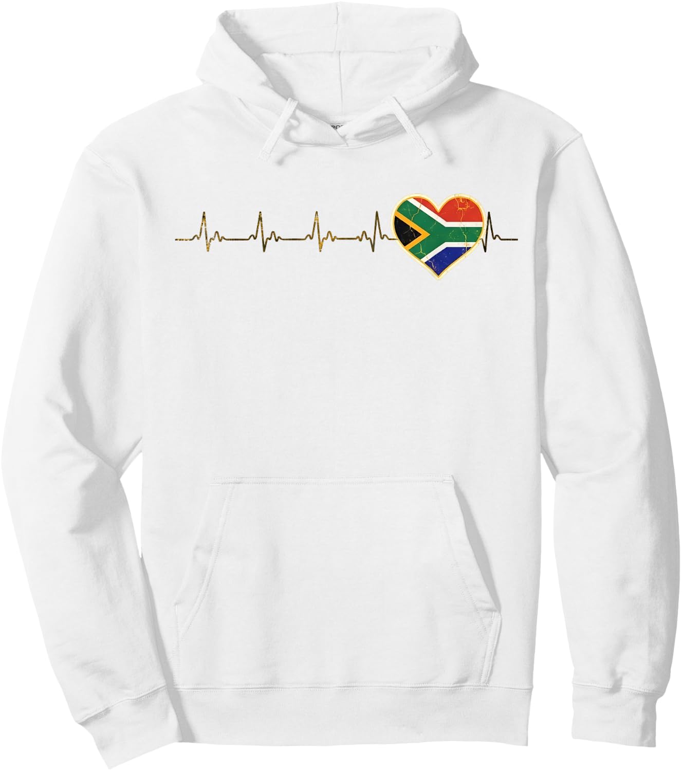 South Africa Retro Vintage Jersey Capetown African Hoodie - Hoodie | White