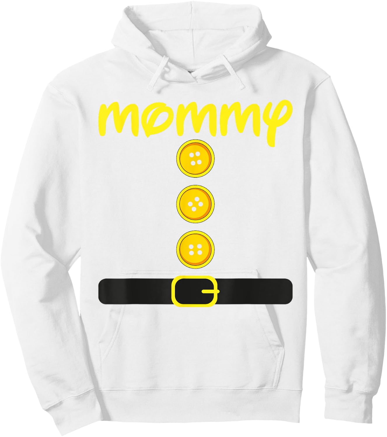 Mommy Dwarf Costume Color Family Matching Dwarf Halloween Hoodie - Hoodie | White