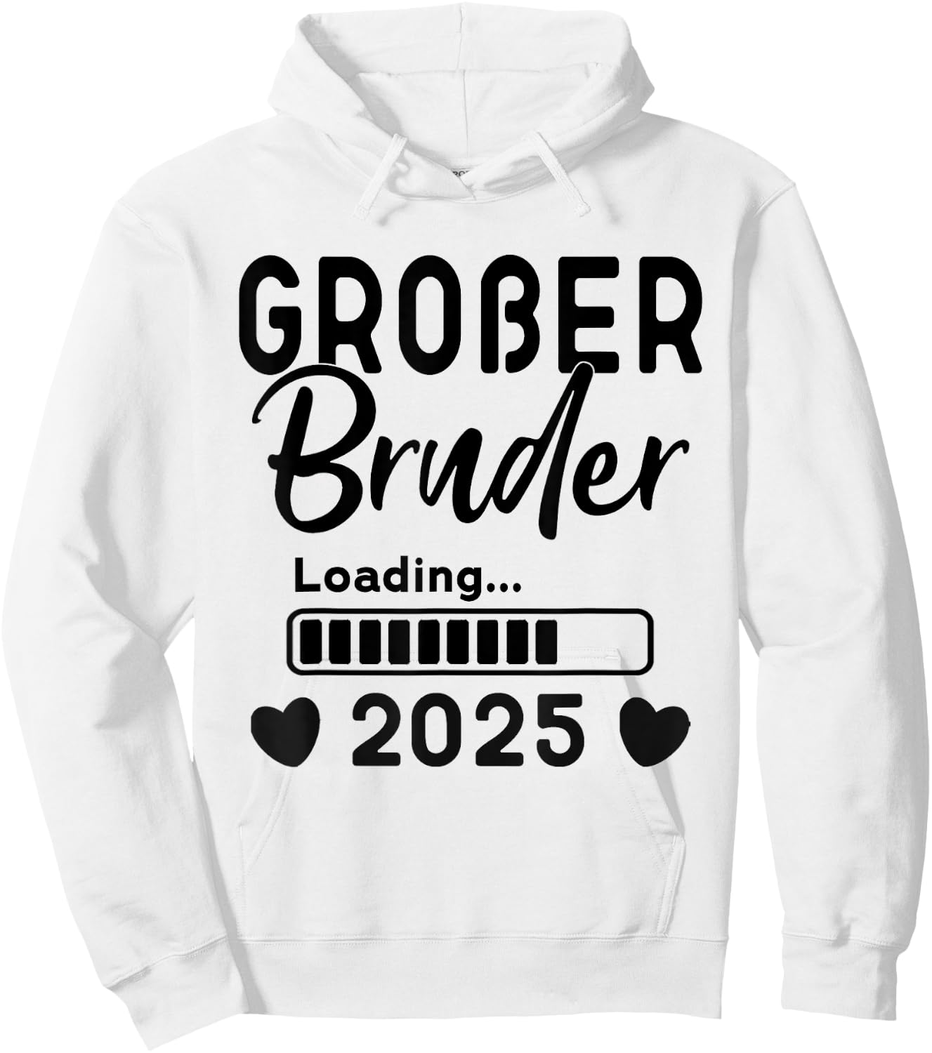 Big Brother Loading 2025, I Will Be Big Brother 2025 , white, S Hoodie - Hoodie | White