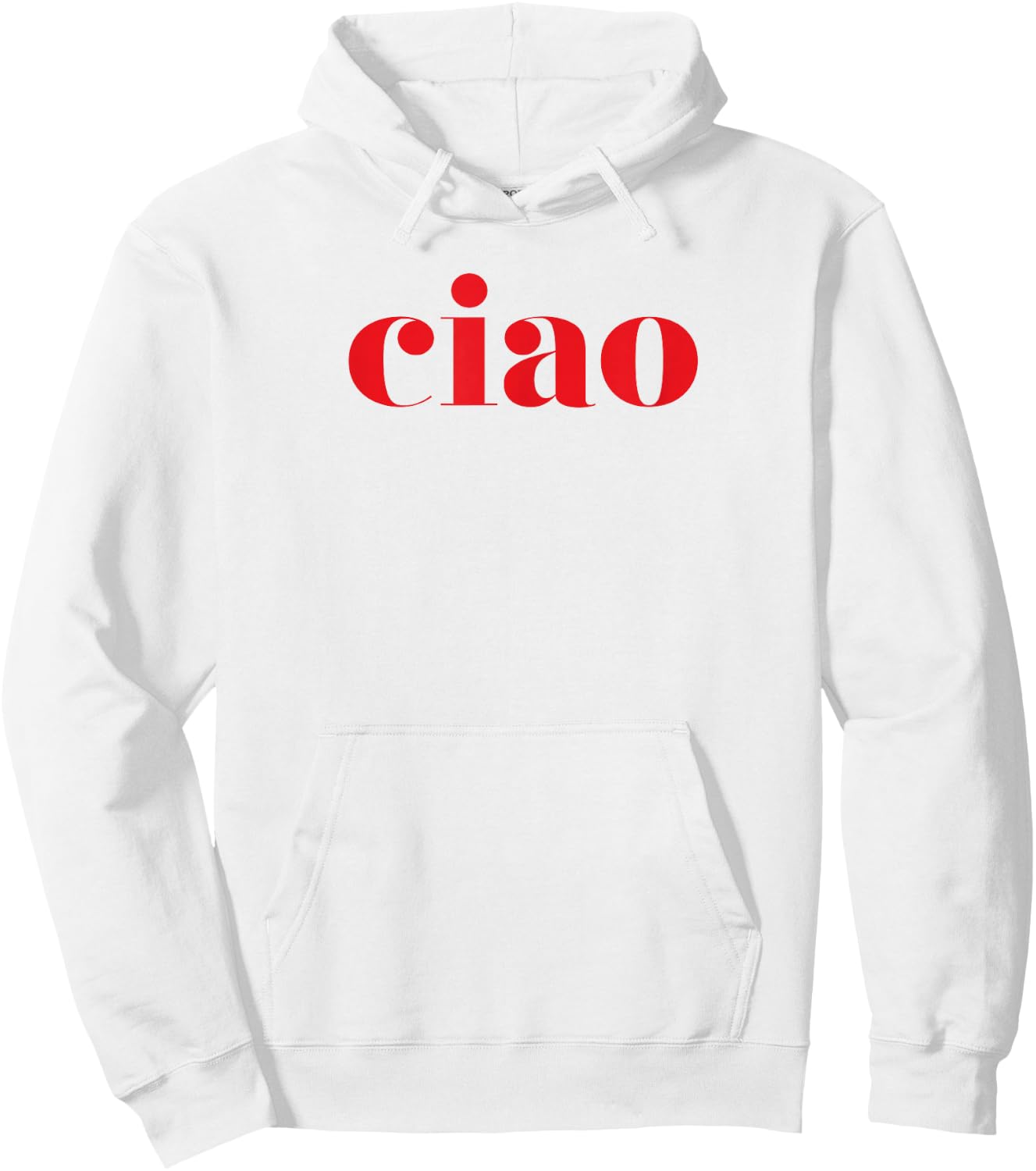 Ciao Nice Italy , White Hoodie - Hoodie | White