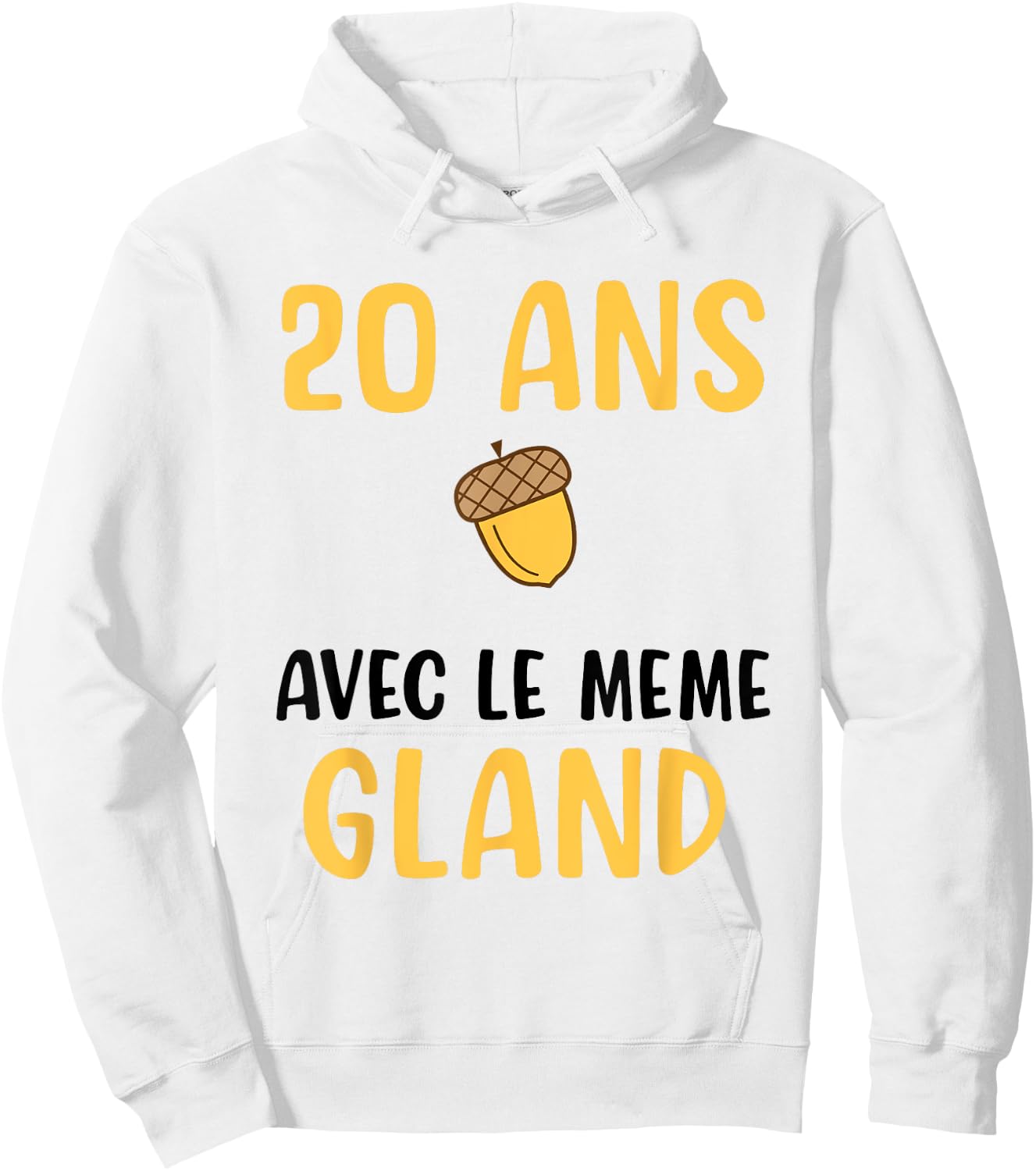 Couple Wedding Anniversary 20 Years Funny Gift Funny Hoodie - Hoodie | White