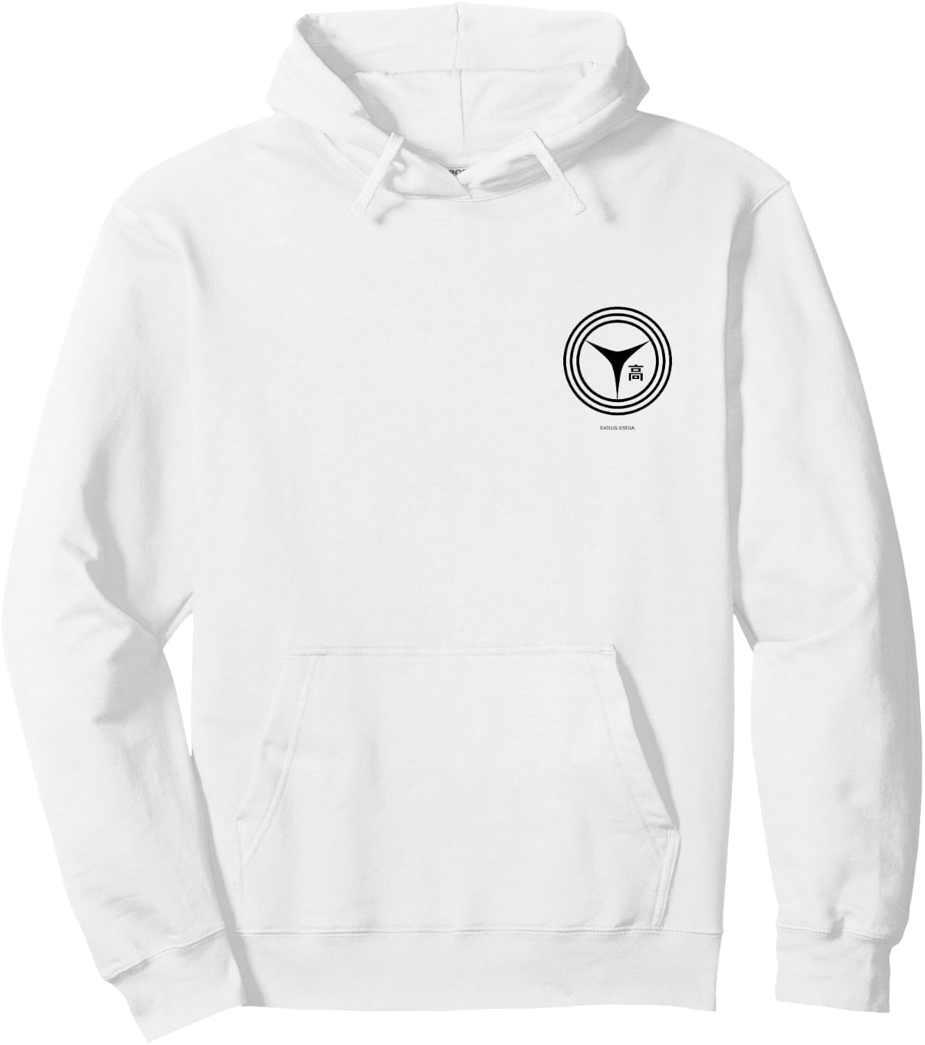 Persona 4 Golden Yasogami High School Emblem (Lt) ATLUS Hoodie - Hoodie | White