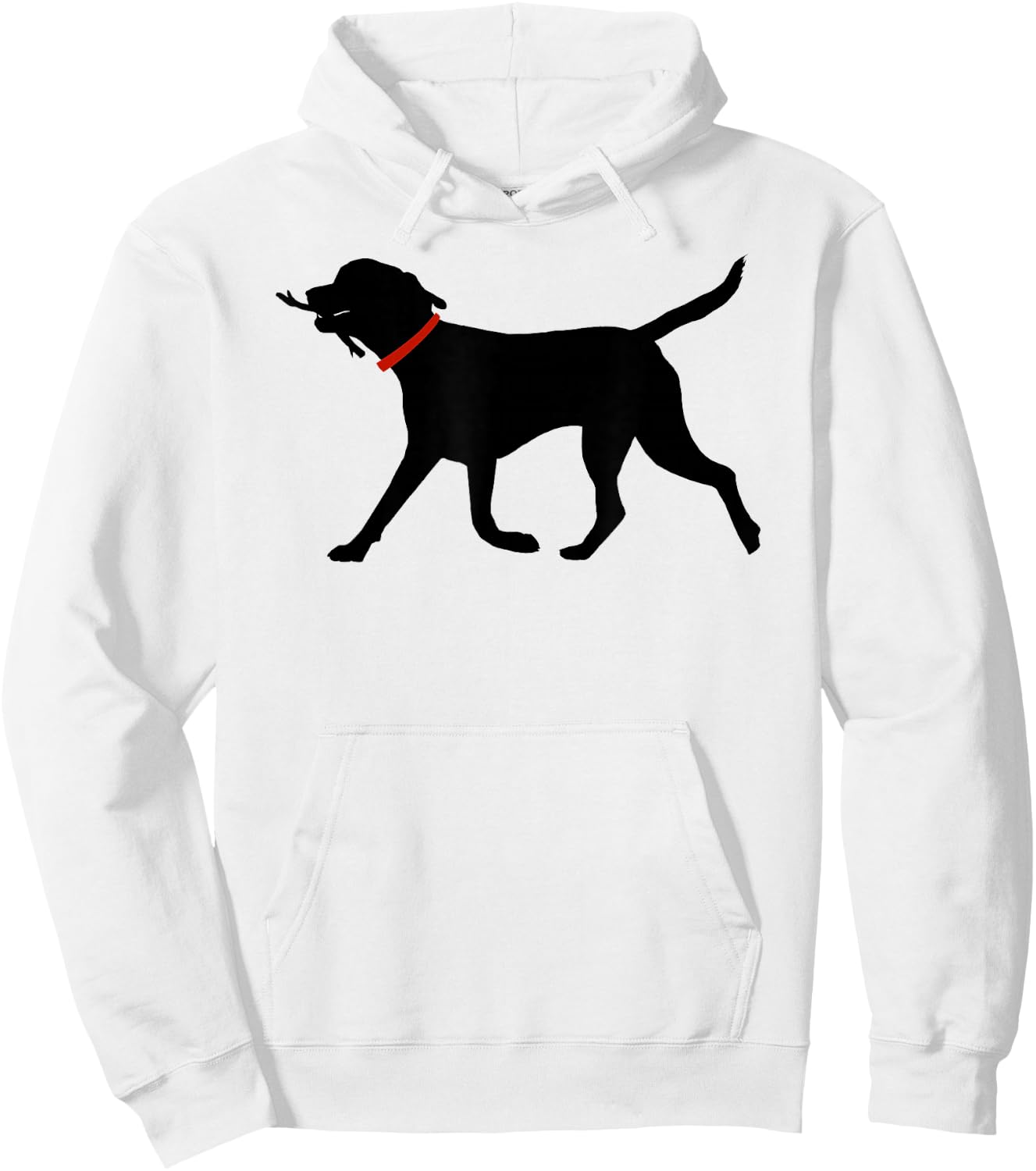 Labrador Retriever Shirt Play Fetch Black Lab Hoodie - Hoodie | White