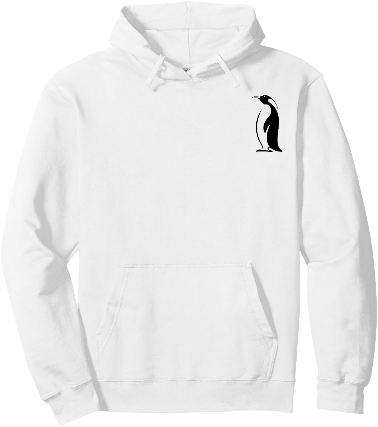 Penguin Logo Hoodie - Hoodie | White