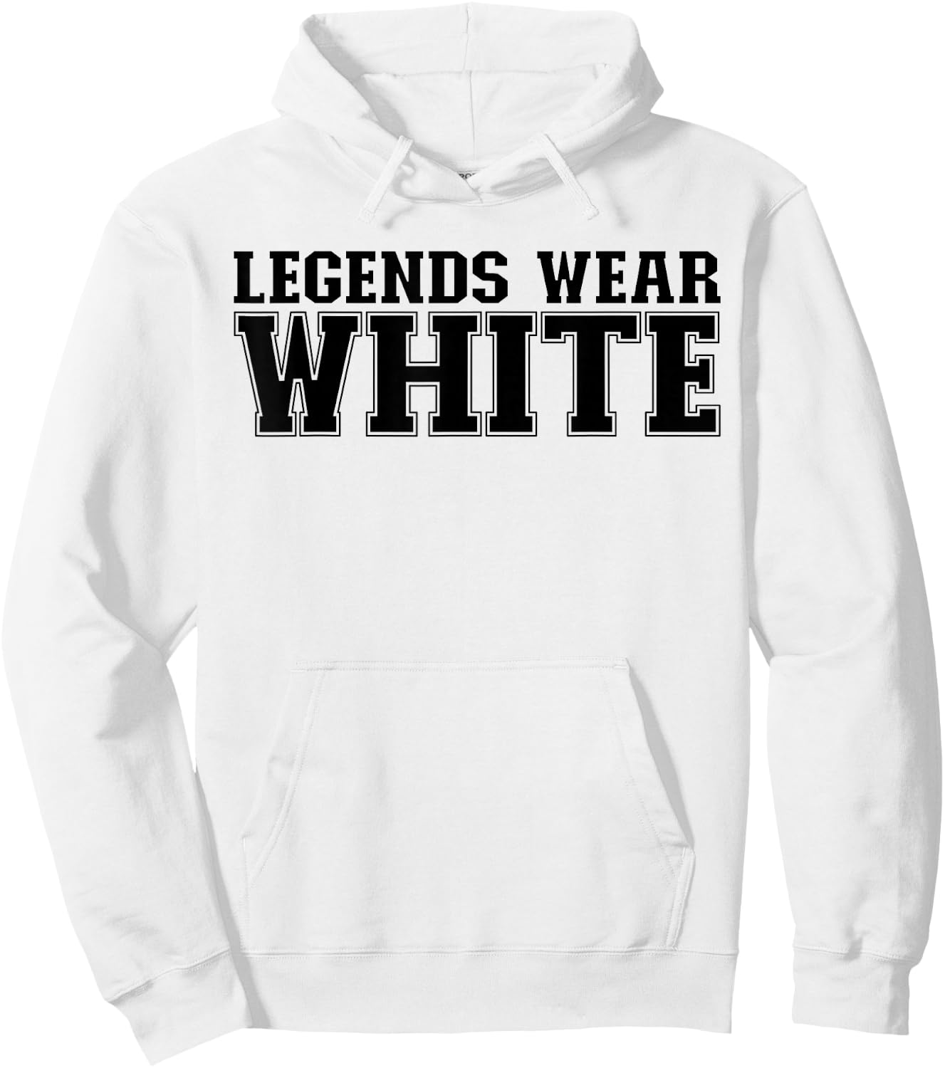 Legends Wear White Spirit Wear Team Game Color War Funny Hoodie - Hoodie | White
