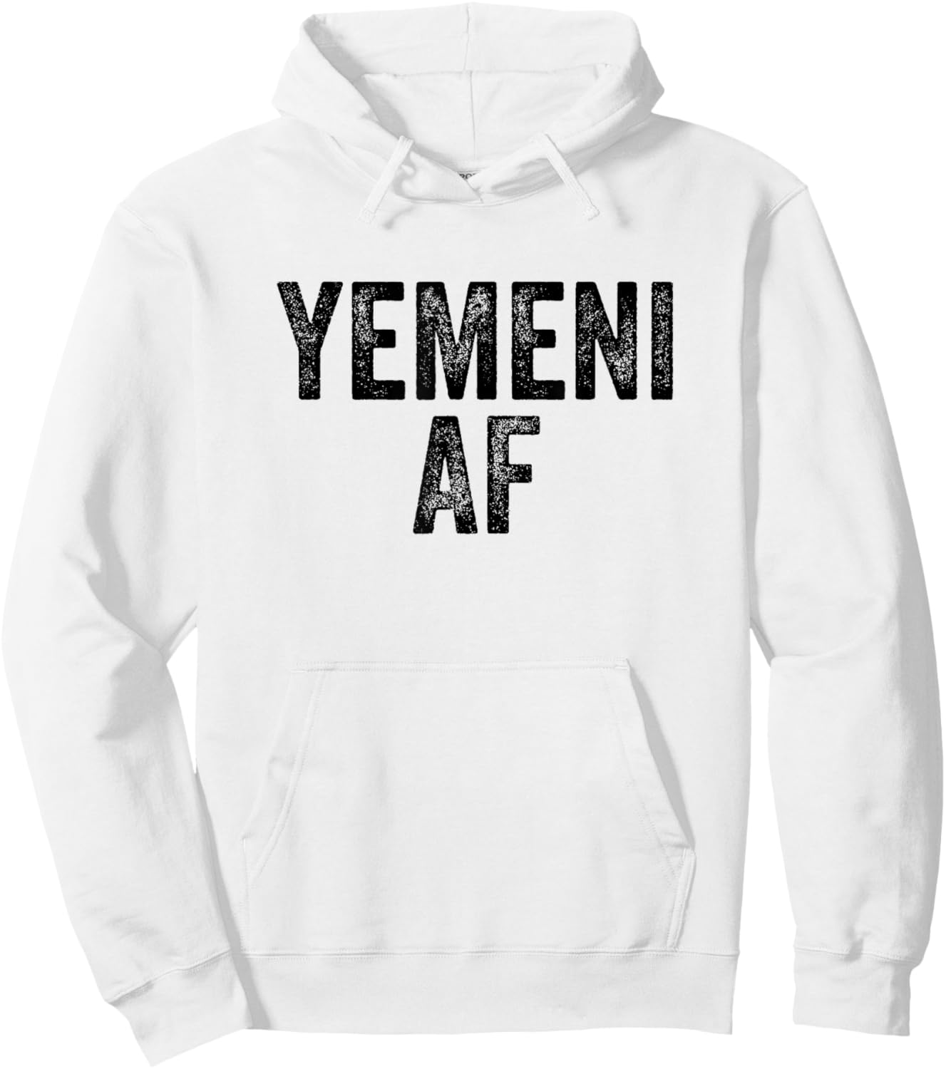 Yemeni AF Pride - Country Funny Yemen Hoodie - Hoodie | White