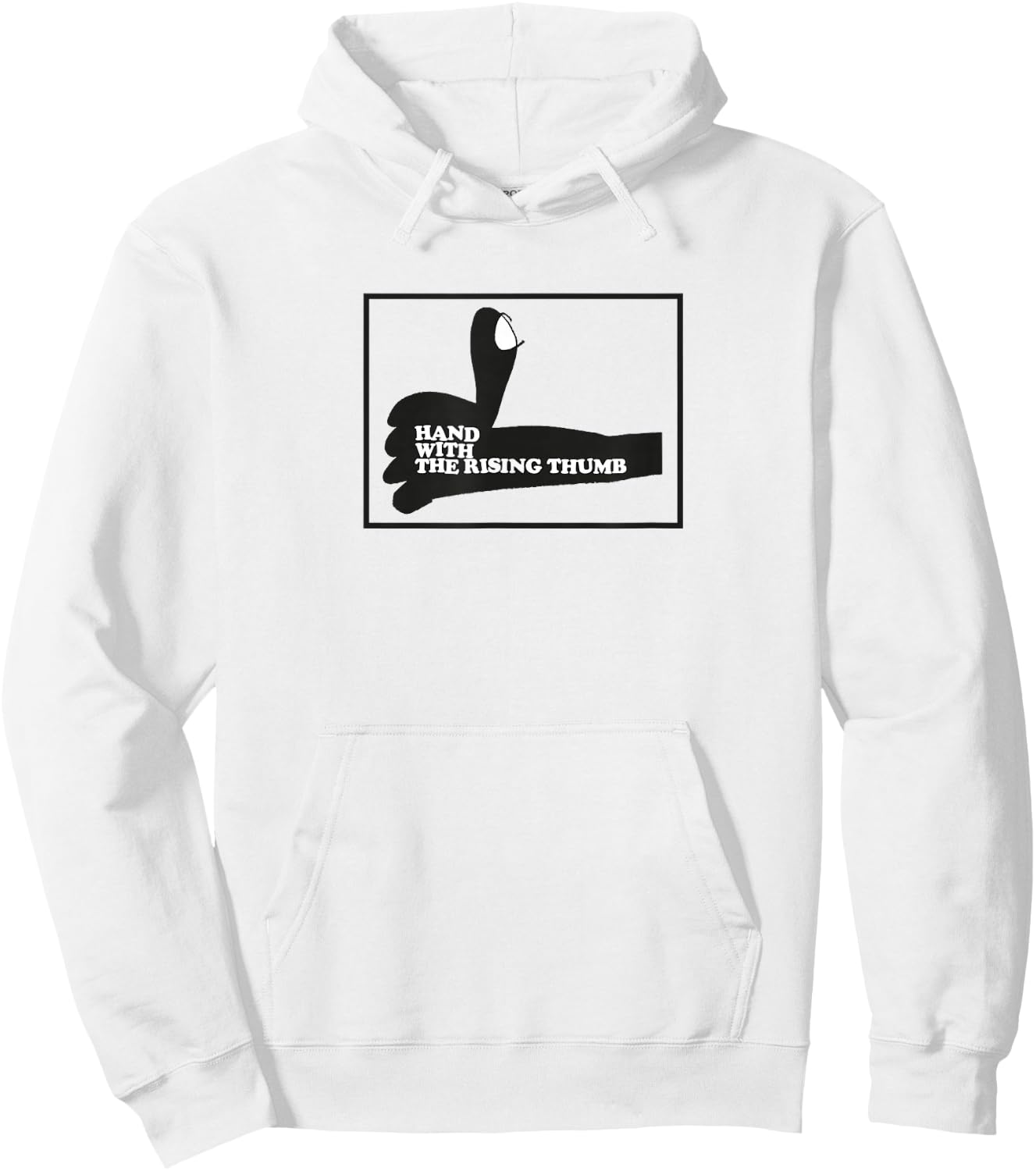 Gorillaz Hand With The Rising Thumb Hoodie - Hoodie | White