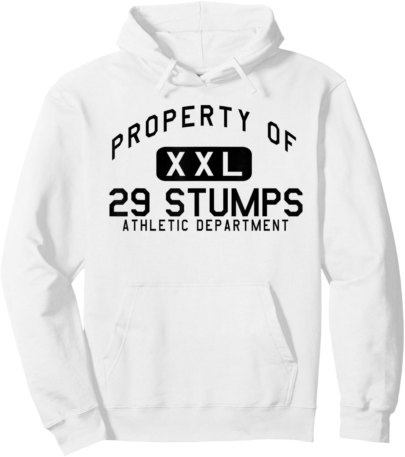 Property of 29 Stumps Athletic Department Twentynine Palms Hoodie - Hoodie | White