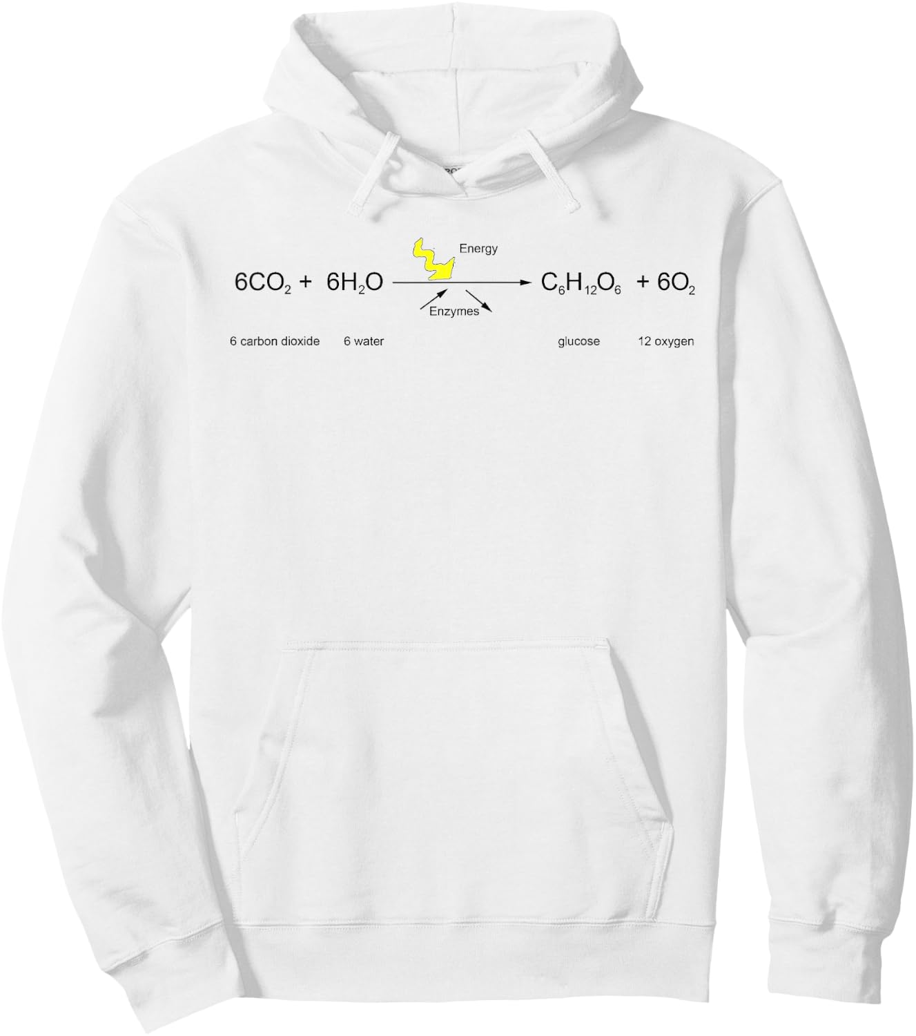 Photosynthesis Cycle Funny Biology Class Kids Student Shirt Hoodie - Hoodie | White