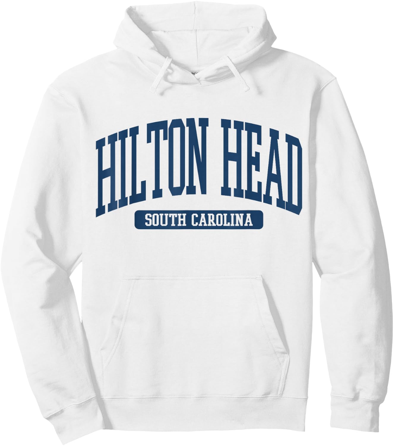 Hilton Head South Carolina Souvenir Beach, Retro, Vintage Hoodie - Hoodie | White