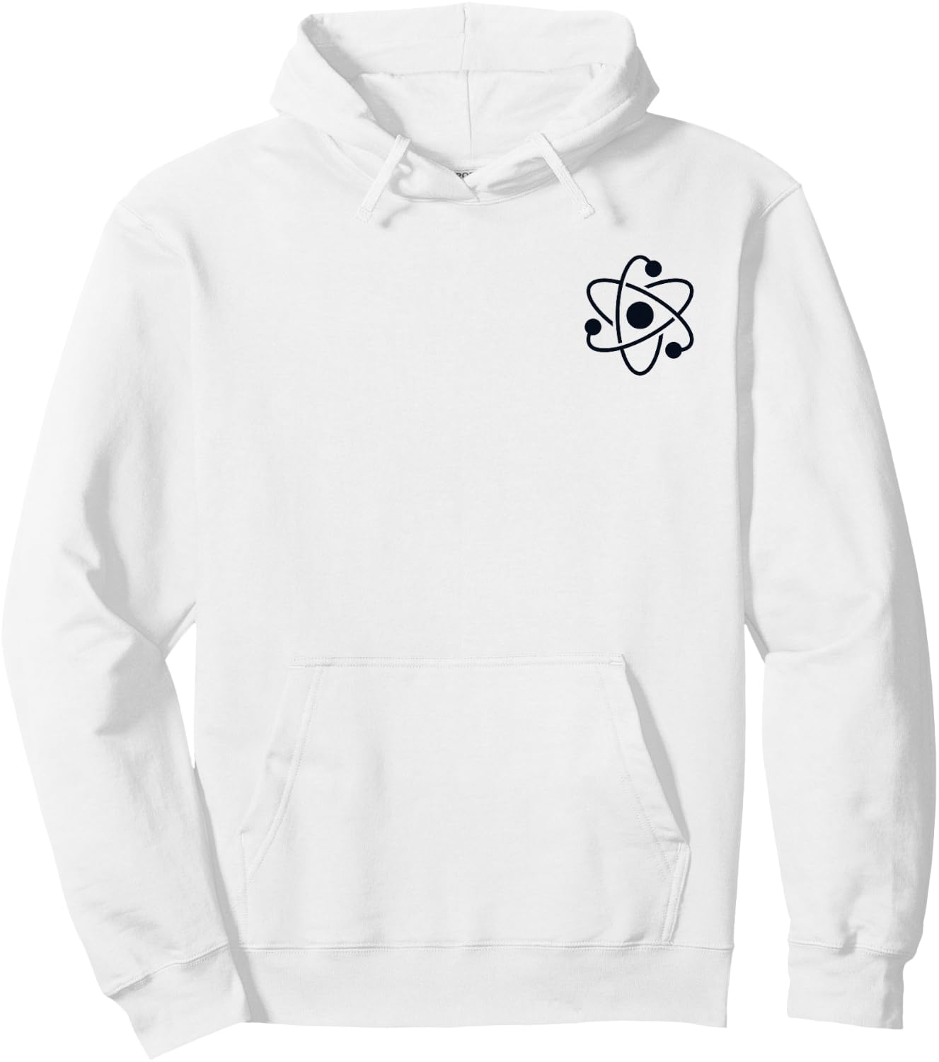 Nuclear Power Logo Emblem Uranium Energy Nuclear Engineer Hoodie - Hoodie | White