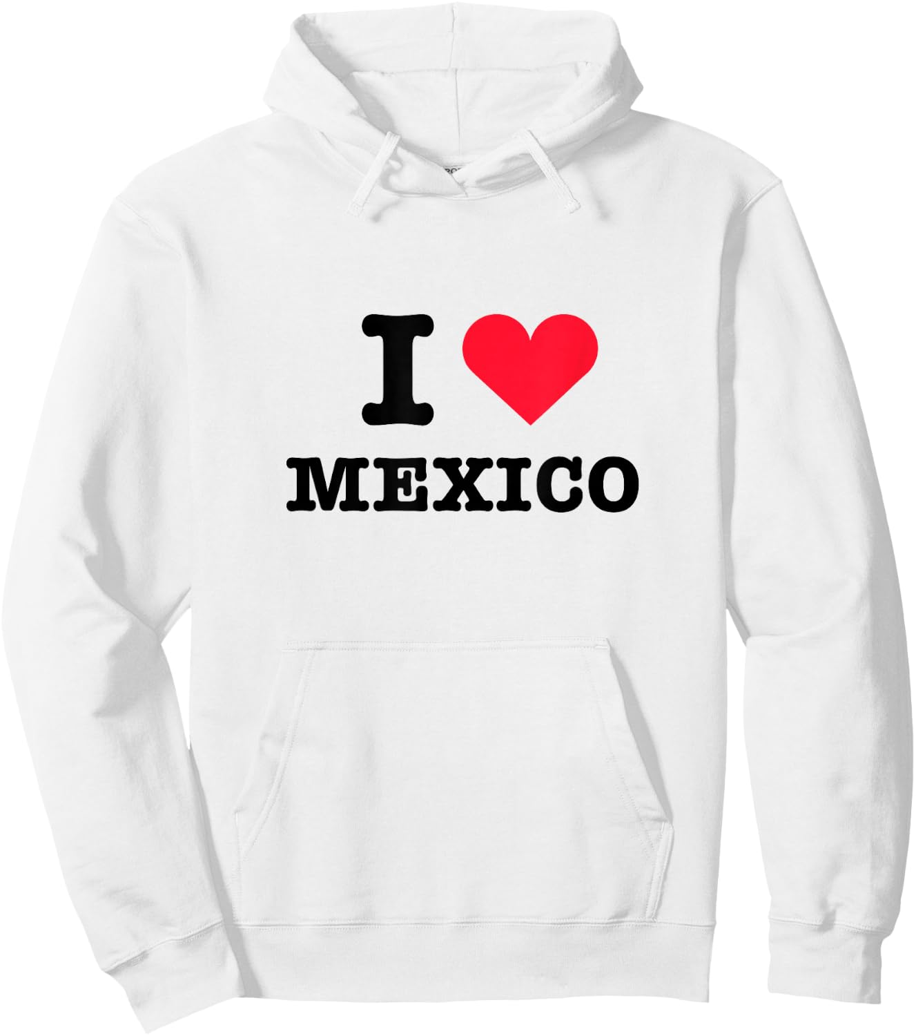 I Heart Mexico White Shirt - I Love Mexico White Hoodie - Hoodie | White