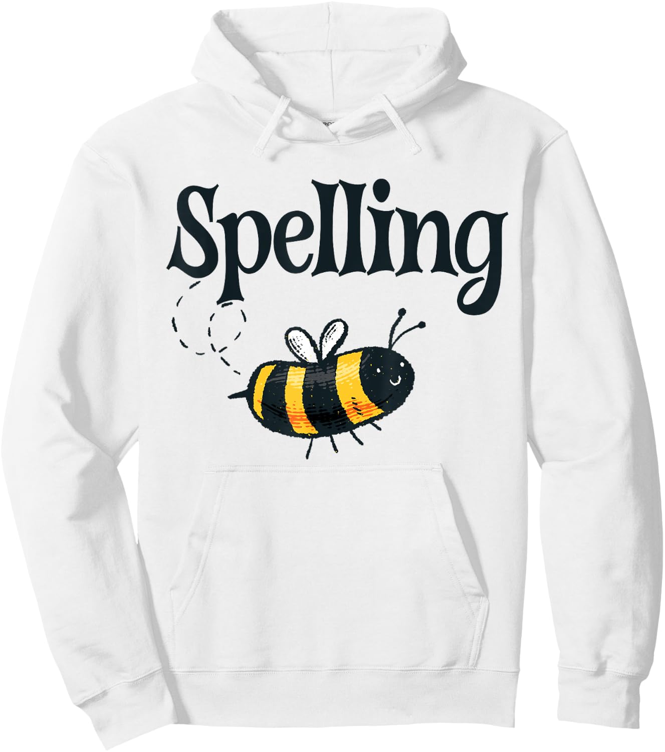 Spelling Bee Buzzing Bee Spelling Competition Spelling Bee Hoodie - Hoodie | White