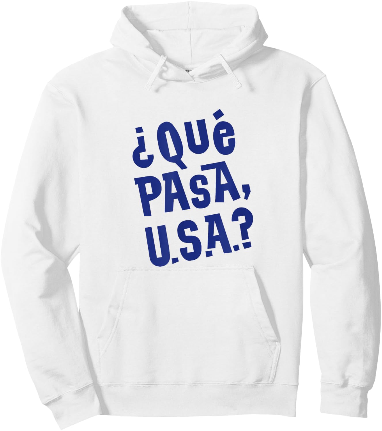 Que Pasa, USA? Hoodie - Hoodie | White