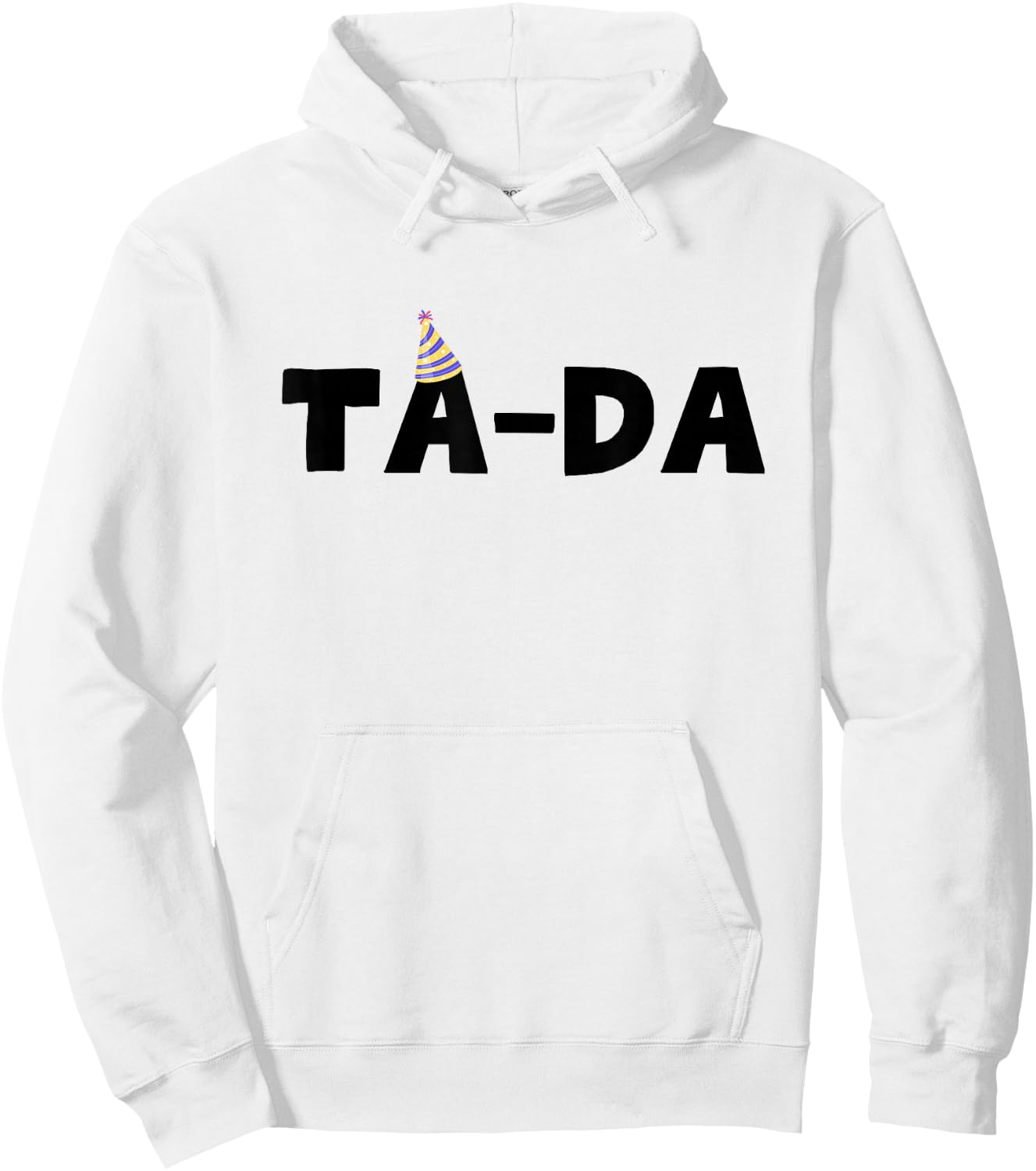 TA-DA Carnival Mood Costume , White Hoodie - Hoodie | White
