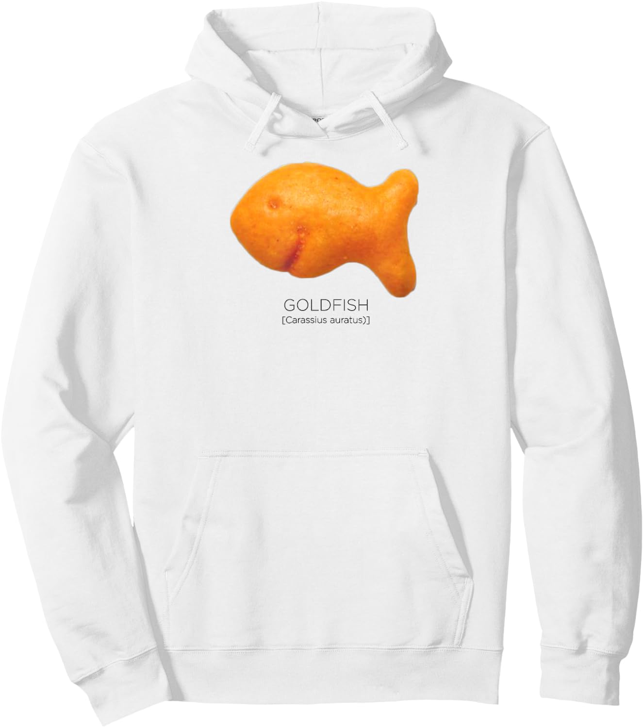 Scientific Goldfish Cracker Hoodie - Hoodie | White