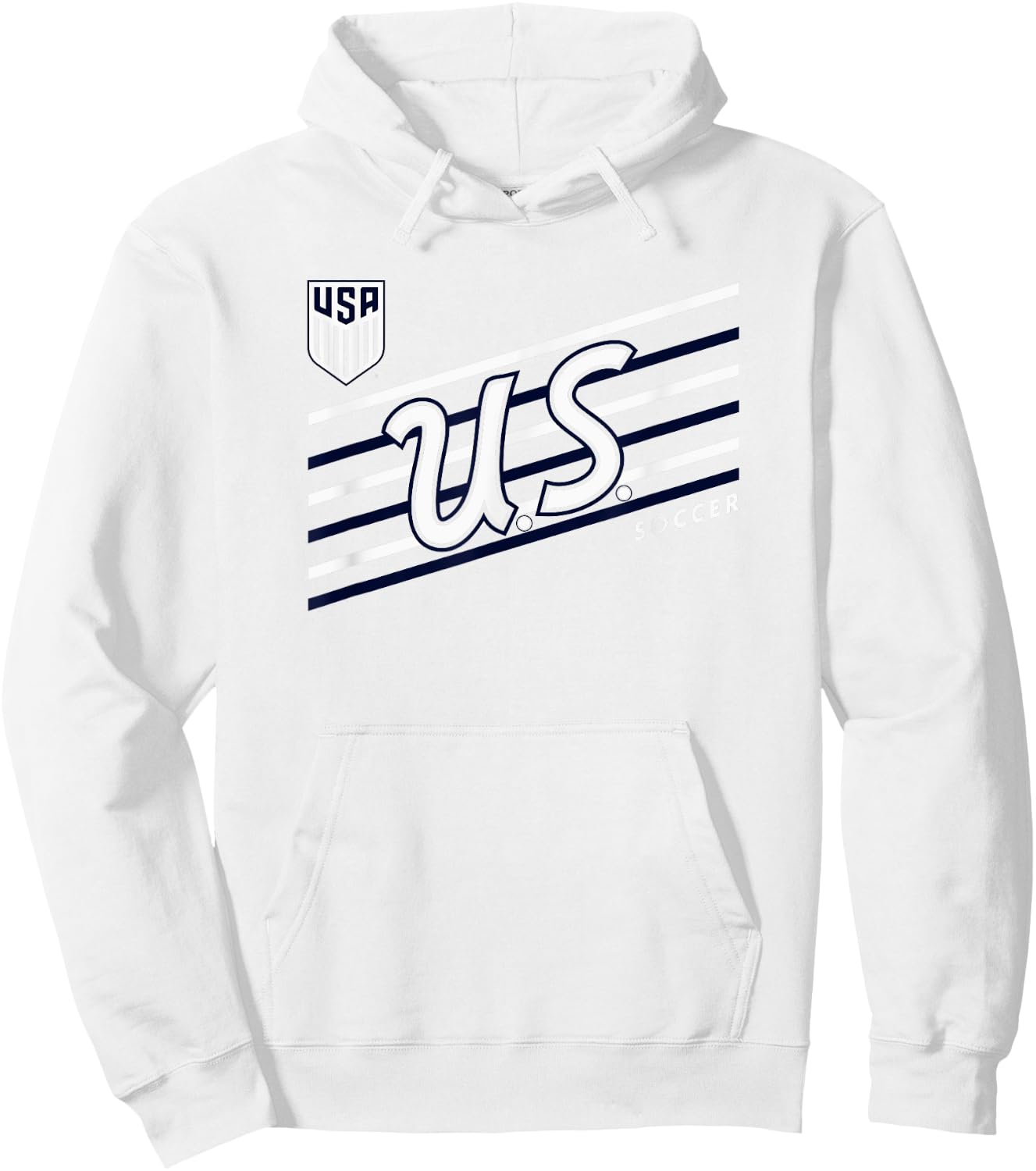U.S. Soccer Retro Perform Red USMNT Officially Licensed Hoodie - Hoodie | White