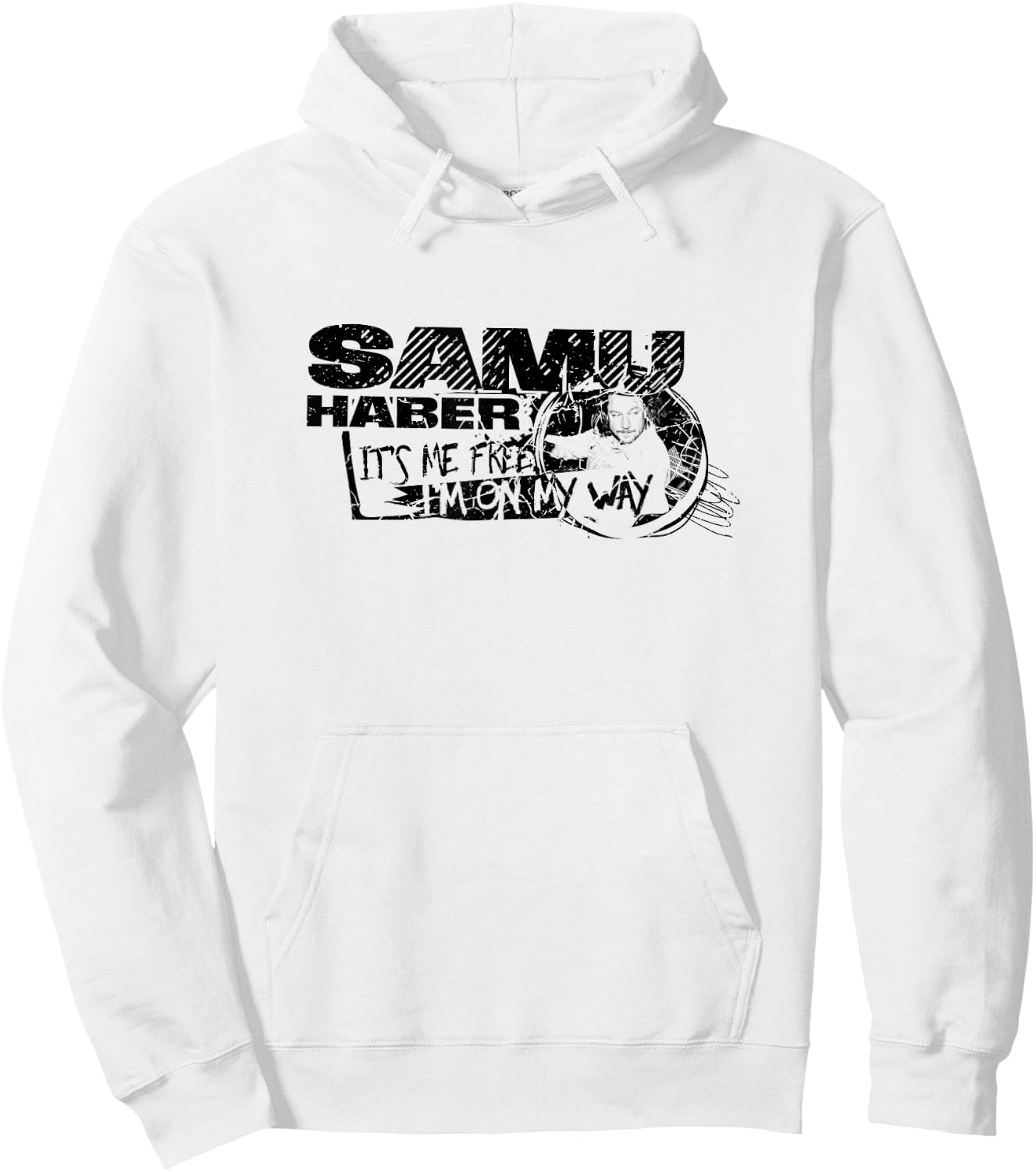 Samu Haber My Future TS , Erwachsene, Weiß, S, Kurzarm Hoodie - Hoodie | White