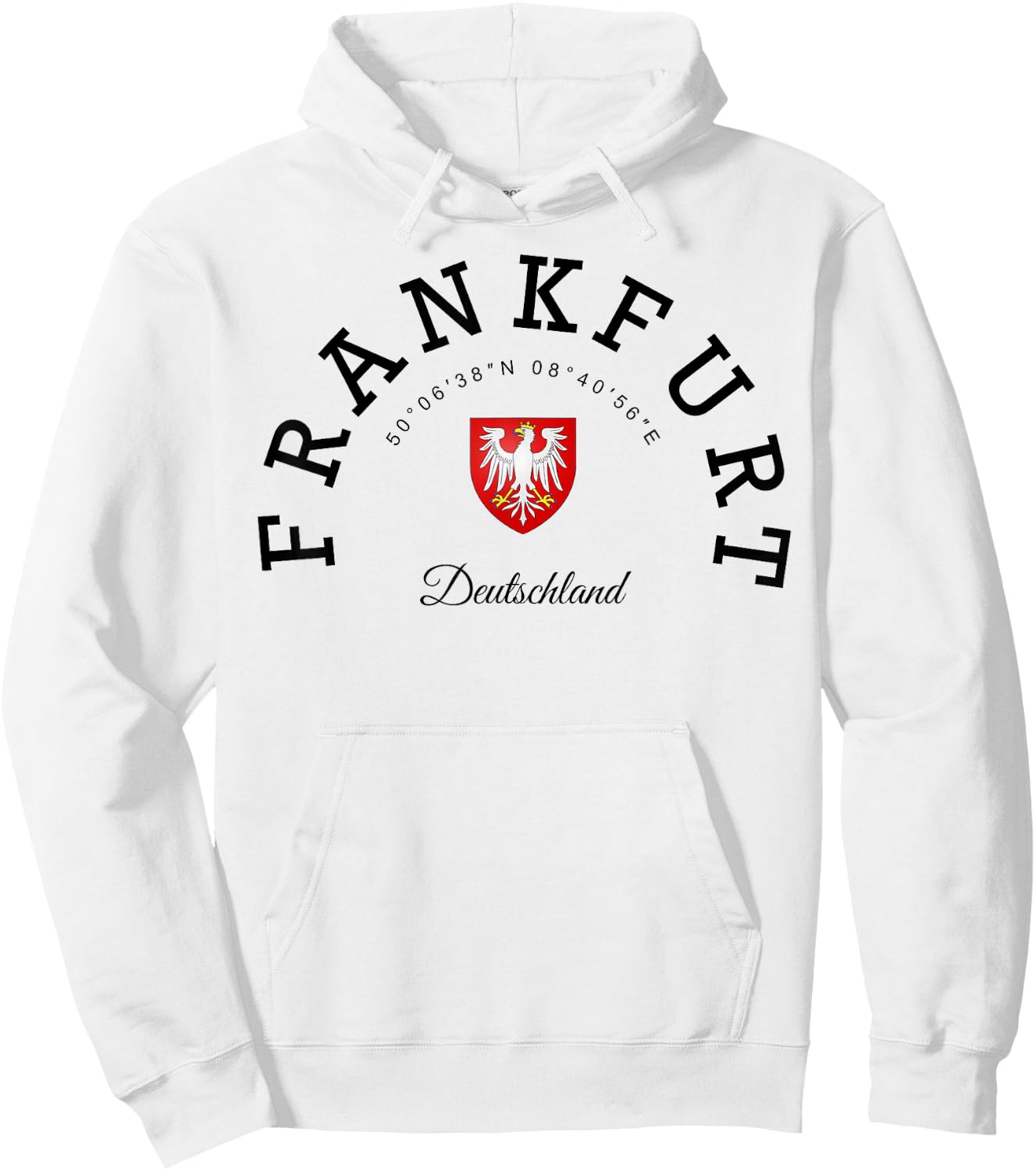 Frankfurt Germany family trip Frankfurt gift Frankfurt Hoodie - Hoodie | White