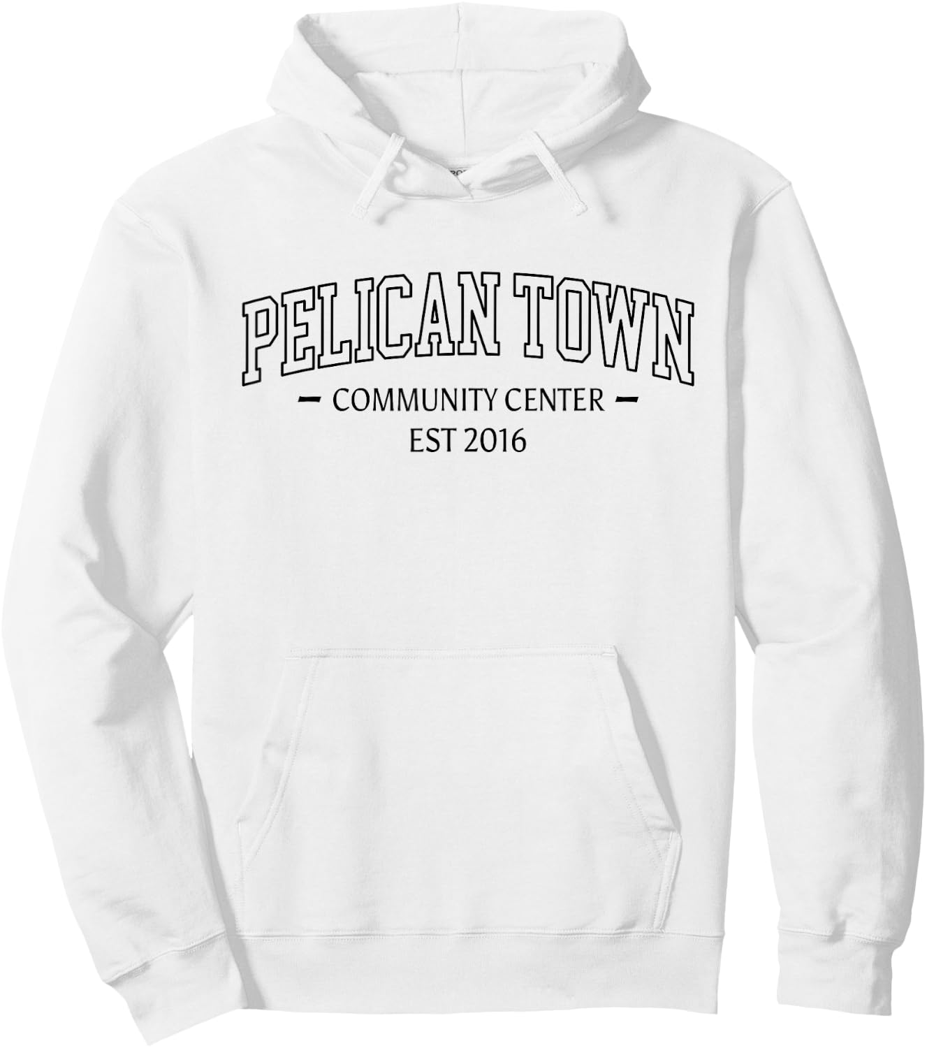 Pelican Town Community Center Est 2016 Hoodie - Hoodie | White