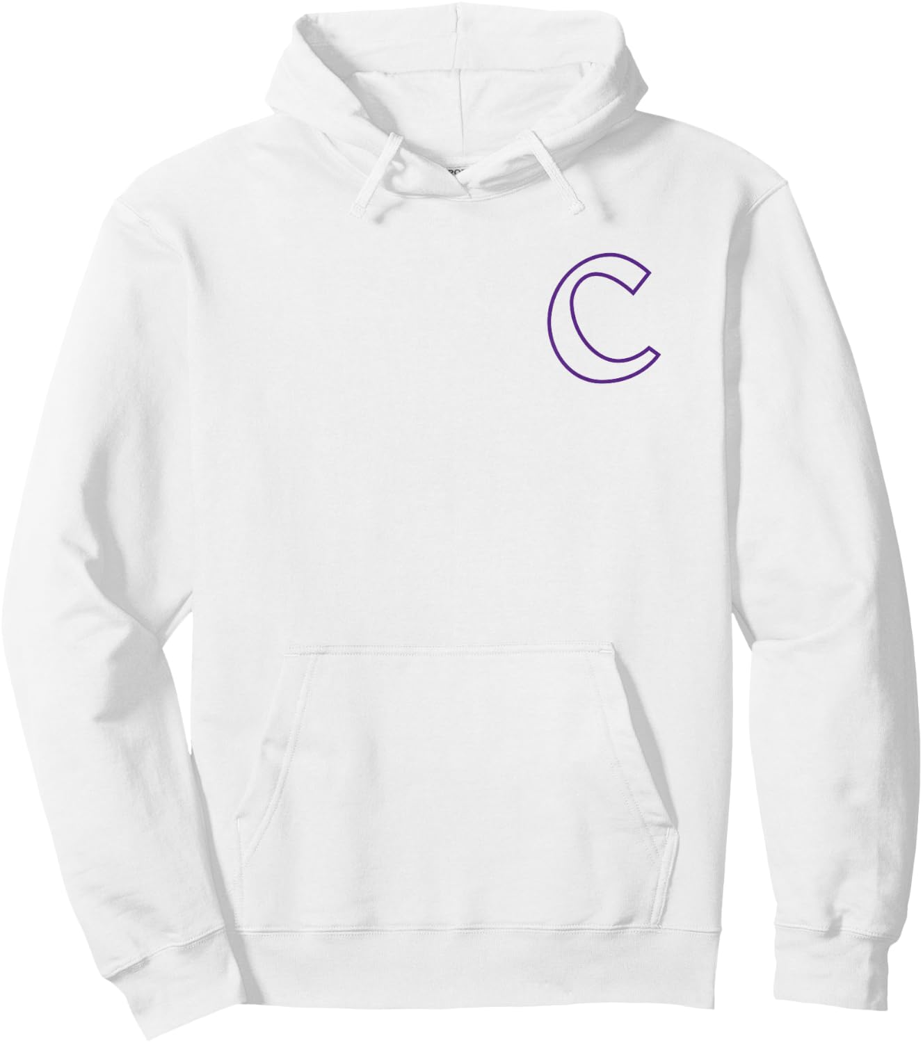 Clemson Tigers Front/Back Classic Orange Officially Licensed Hoodie - Hoodie | White