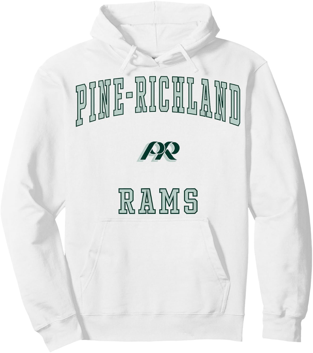 Pine-Richland High School Rams Hoodie - Hoodie | White