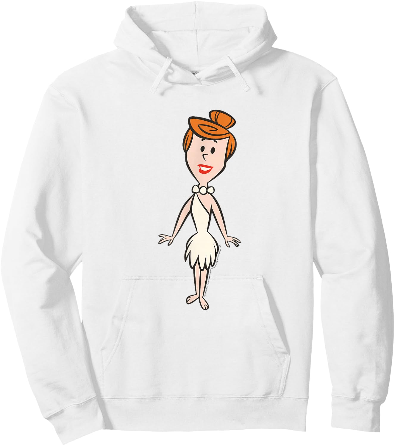 The Flintstones Wilma Flintstone Big Solo Shot Hoodie - Hoodie | White