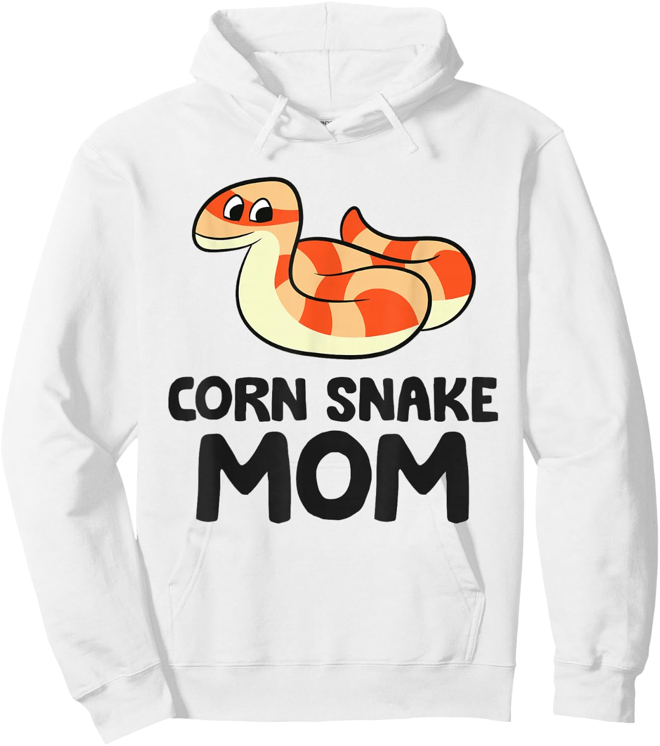 Corn Snake Pet Snake Funny Corn Snake Mom Hoodie - Hoodie | White