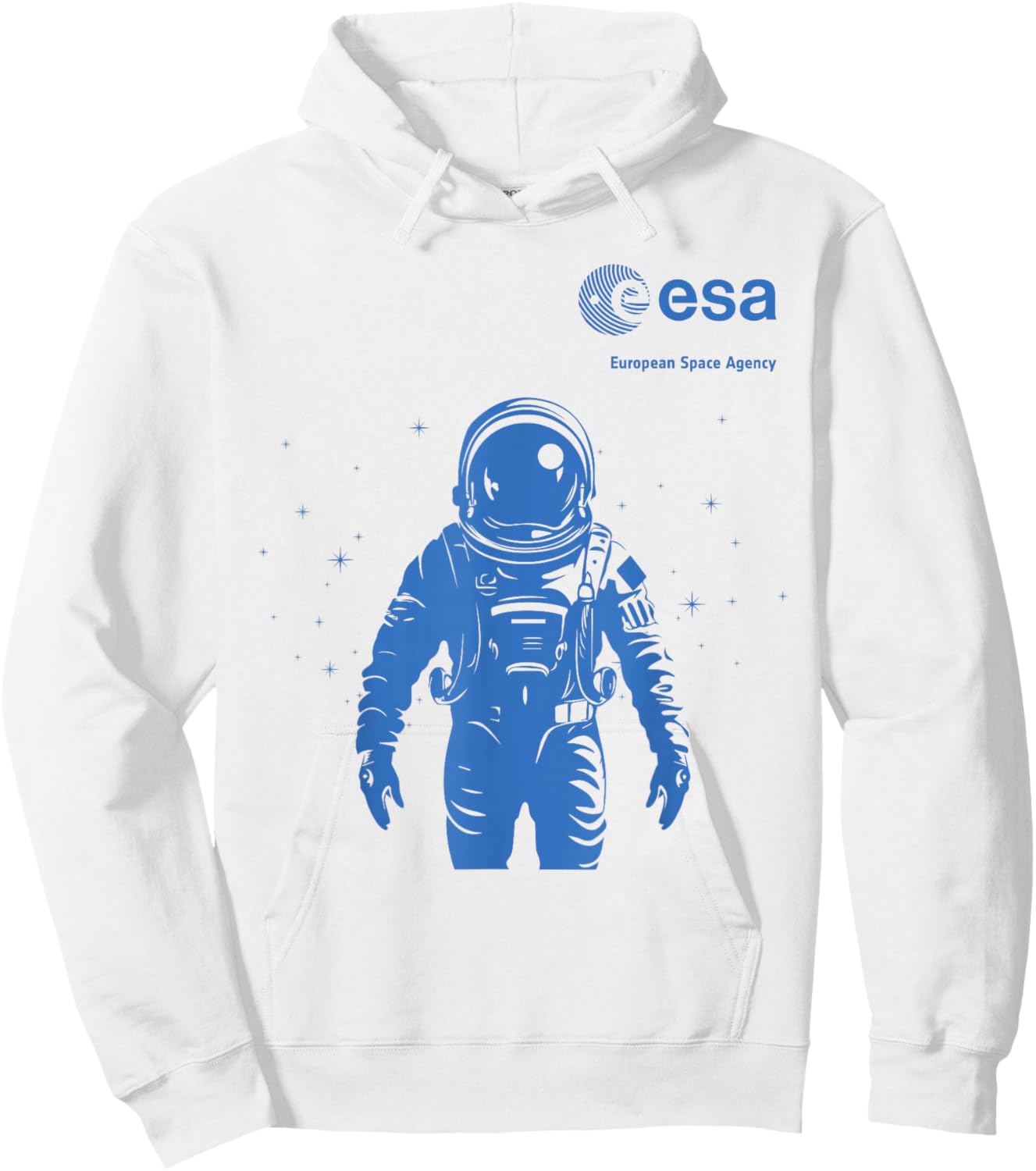 ESA European Space Agency Astronaut , White Hoodie - Hoodie | White