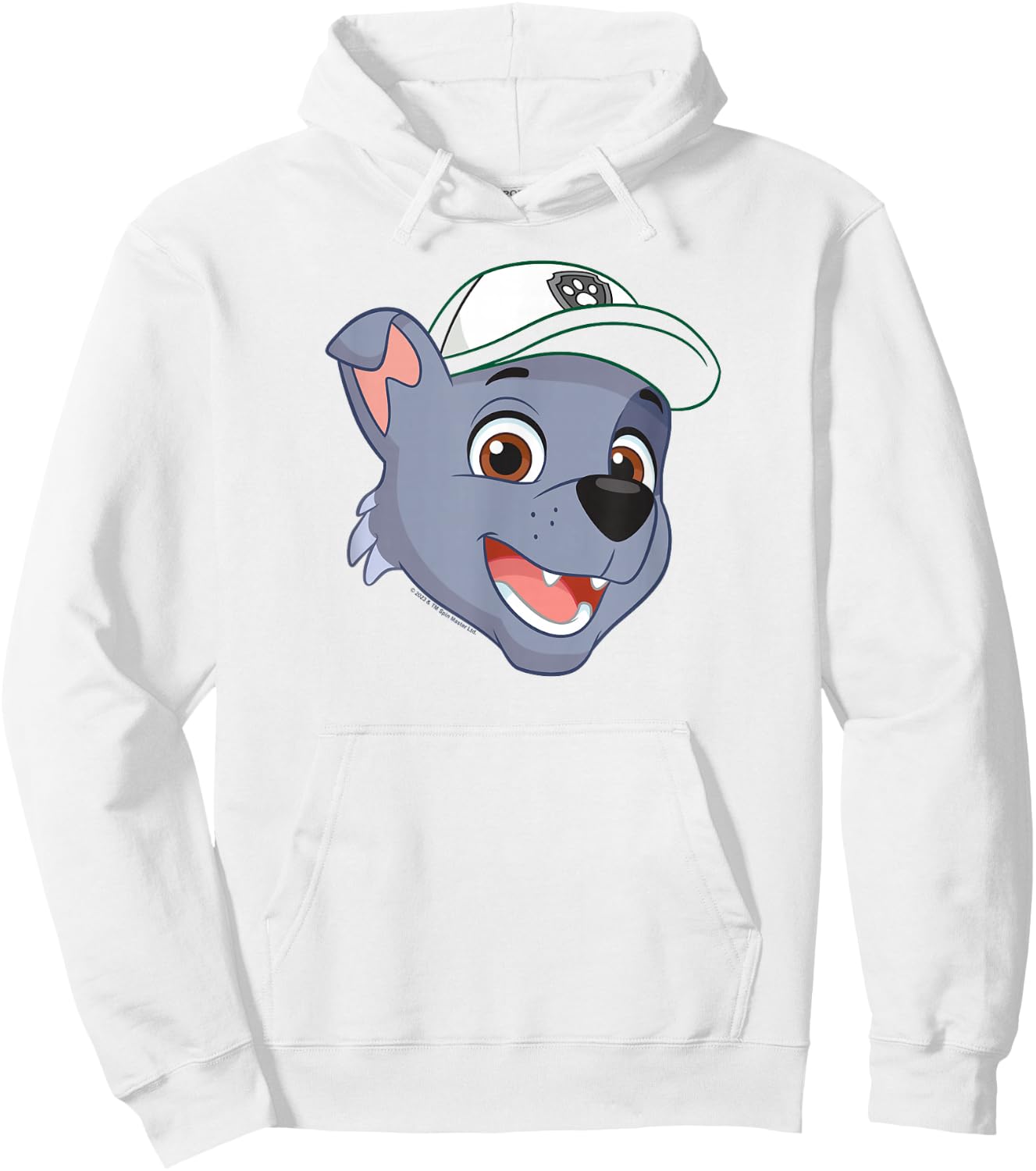 PAW Patrol Rocky Grin , Green Hoodie - Hoodie | White