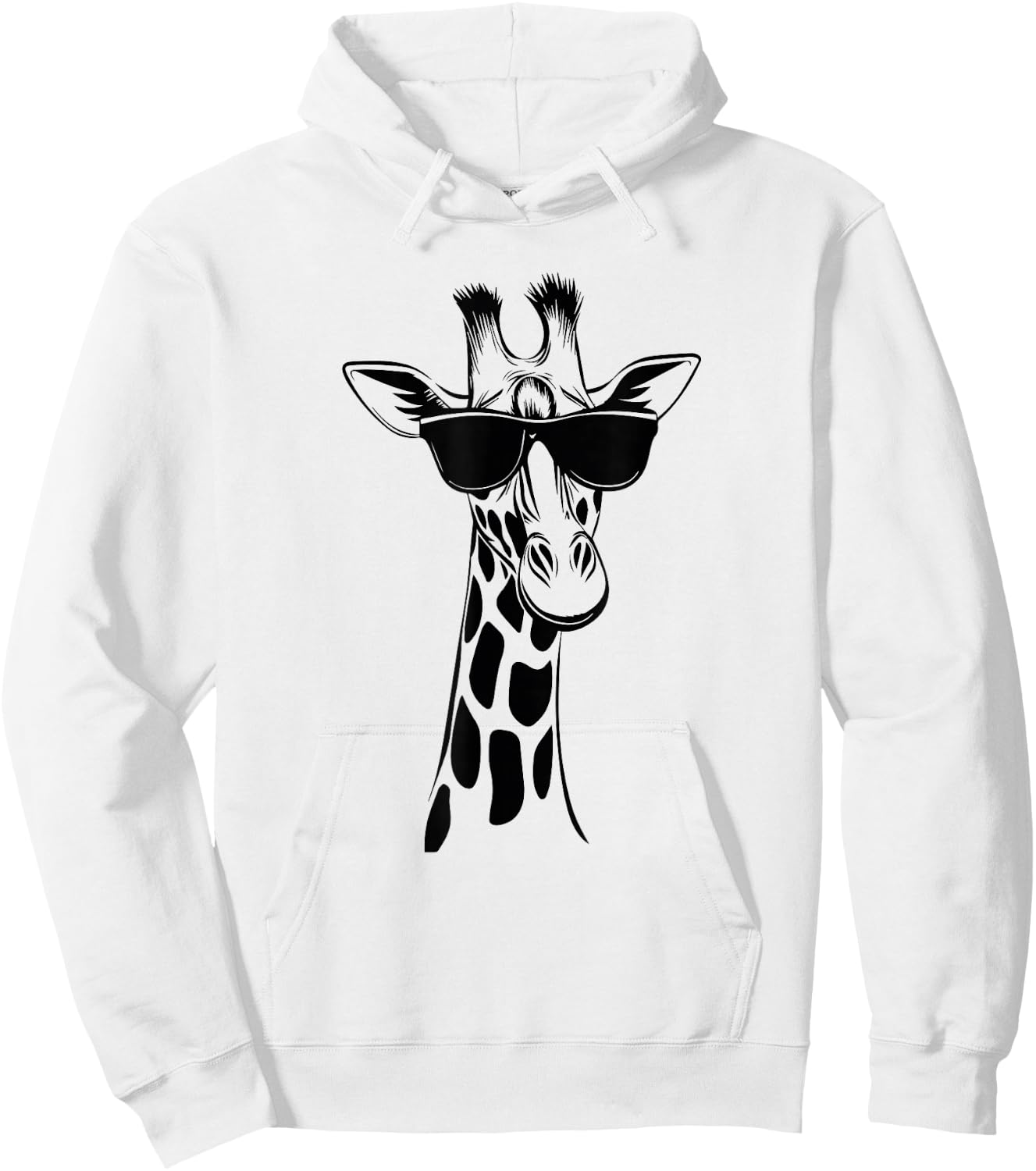 Giraffe Hoodie - Hoodie | White