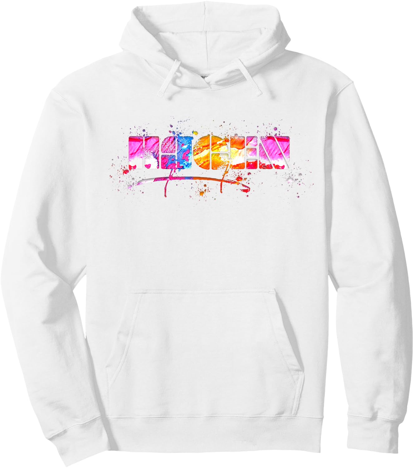 Aquarell-Hagen – Hagen Schriftzug, Souvenir Hoodie - Hoodie | White
