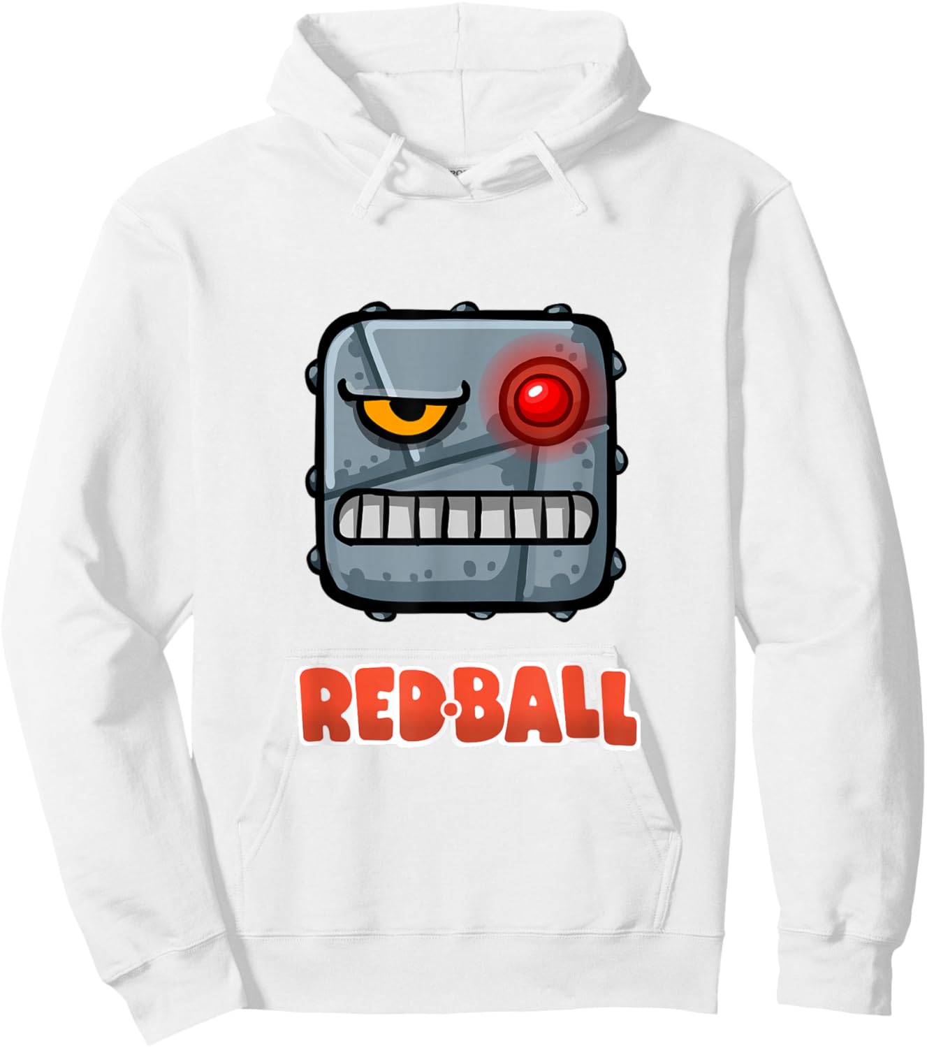 Red Ball 4 - The Robo Box Hoodie - Hoodie | White