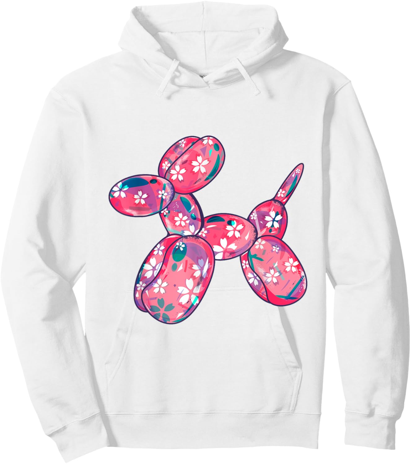 Party Balloon Dog Twister Pet Puppy Animal Keeper Lover Women Kids Hoodie - Hoodie | White