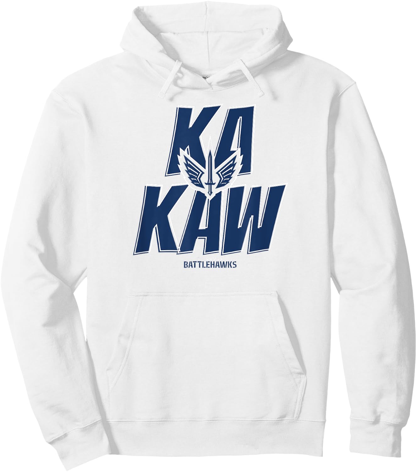 BreakingT St. Louis Battlehawks UFL - Ka Kaw - St. Louis Football , Small Hoodie - Hoodie | White