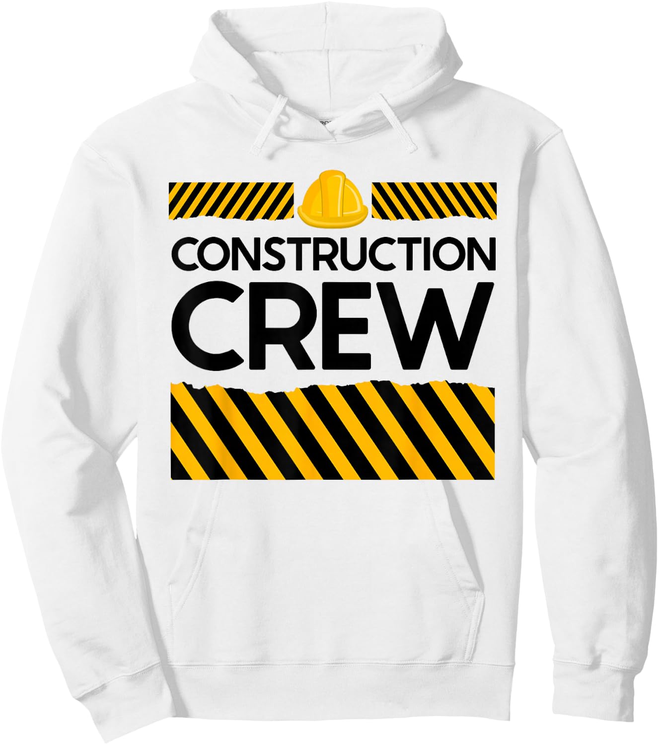 Kids Construction Crew Design – Perfect for Birthdays Hoodie - Hoodie | White