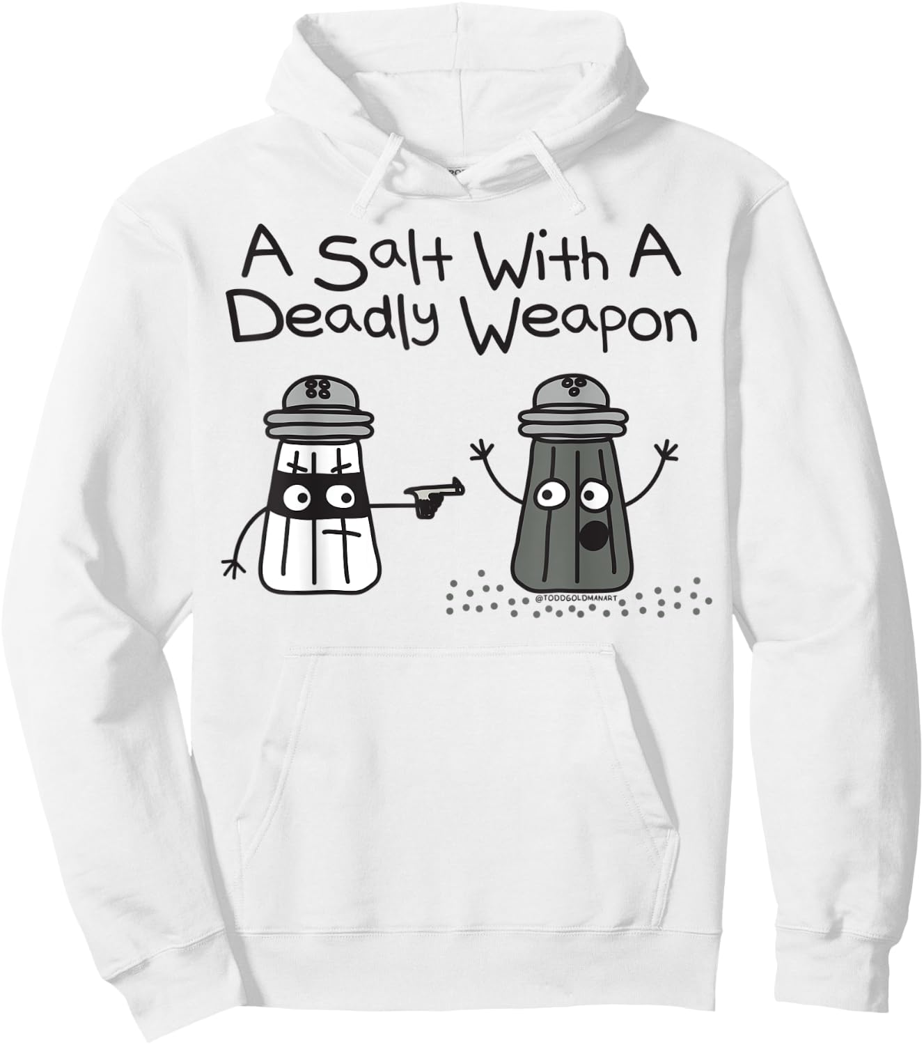 A Salt Deadly Weapon Hoodie - Hoodie | White