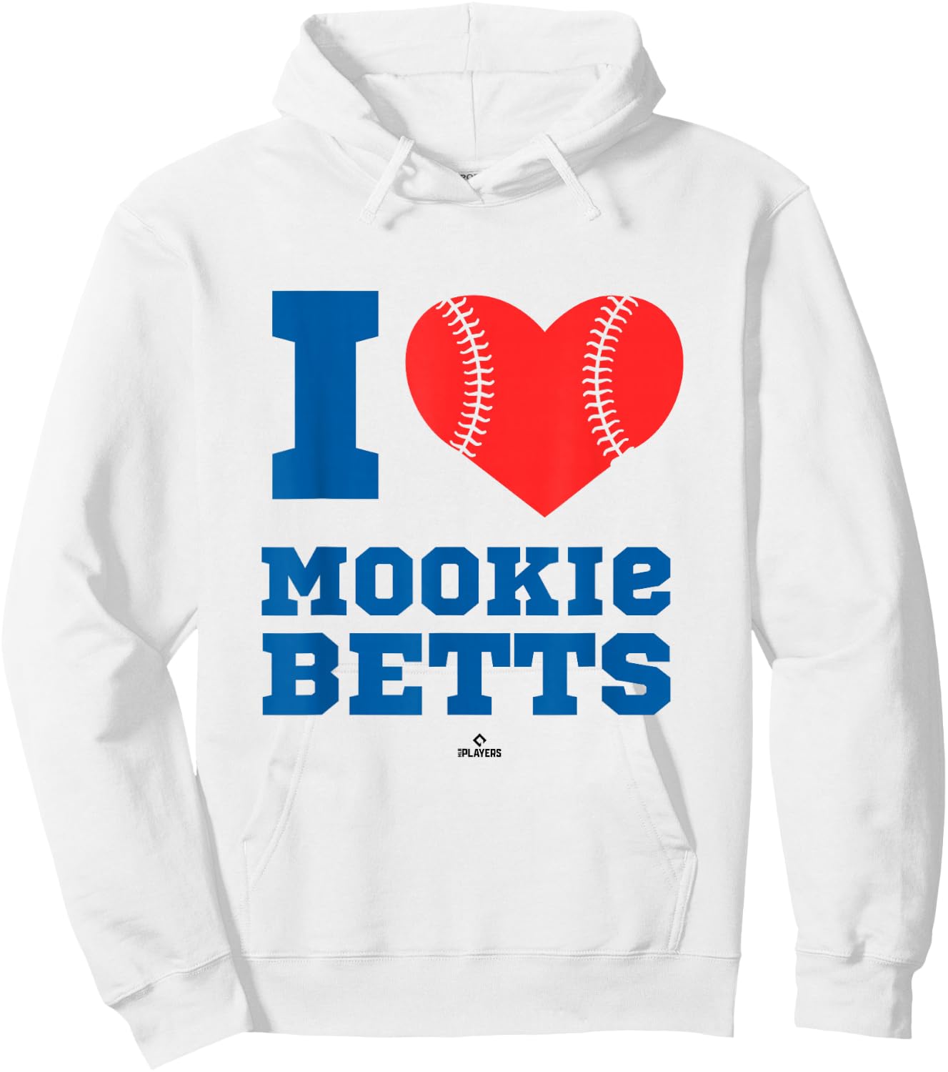 Mookie Betts | Los Angeles Baseball Merch | MLBMBE6001 Hoodie - Hoodie | White
