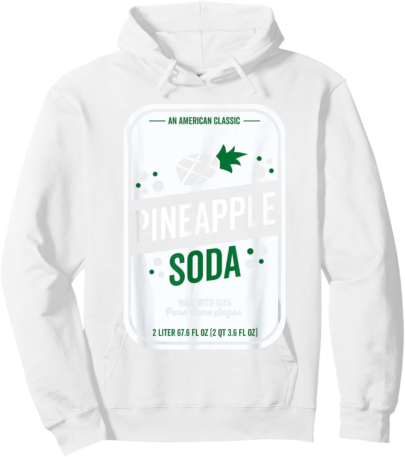 Soda Group Halloween Costume Pineapple Soda Hoodie - Hoodie | White