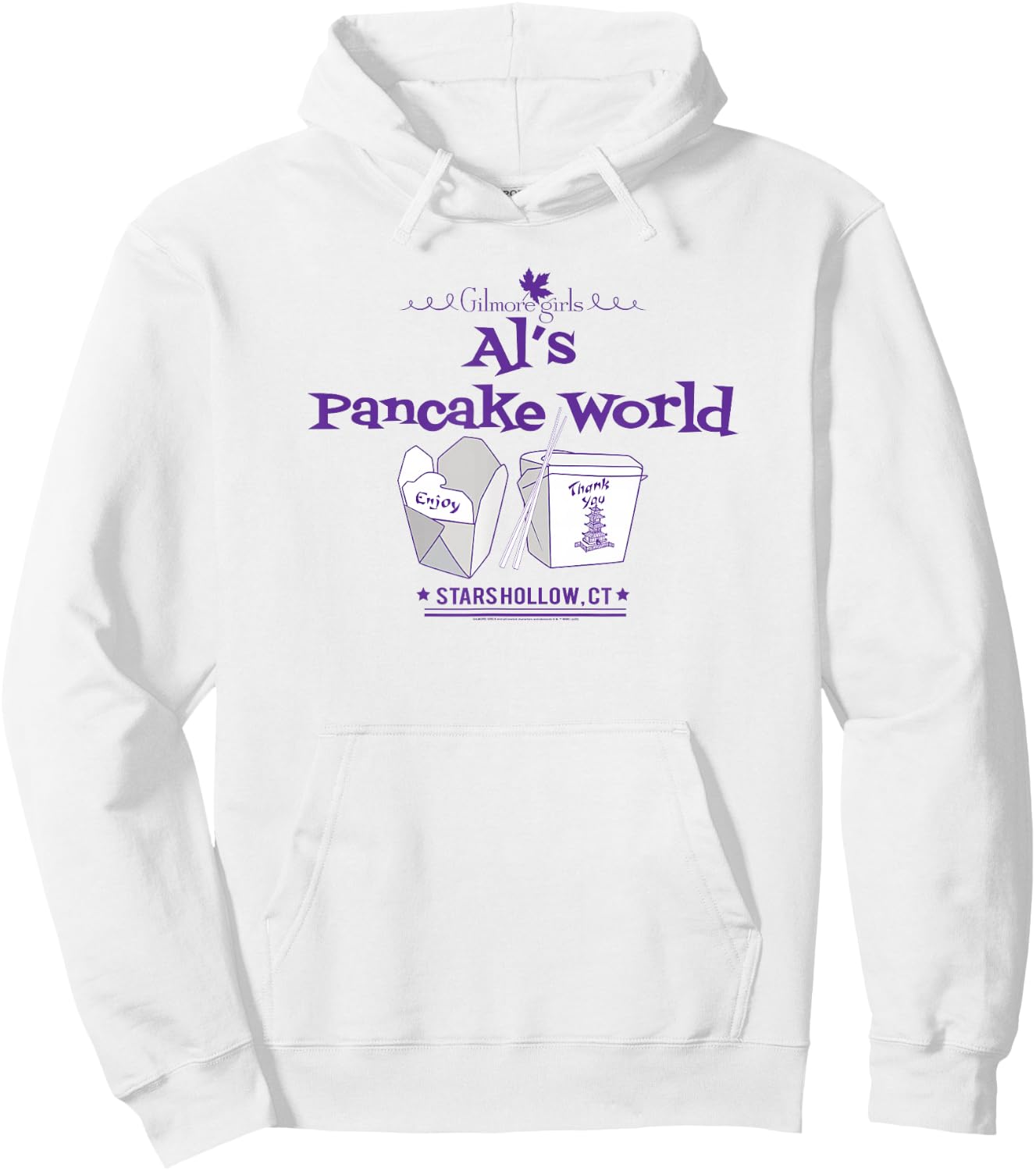 Gilmore Girls Al's Pancake World Hoodie - Hoodie | White