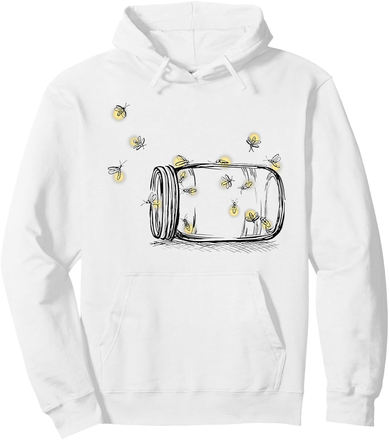 Summer Fireflies Hoodie - Hoodie | White