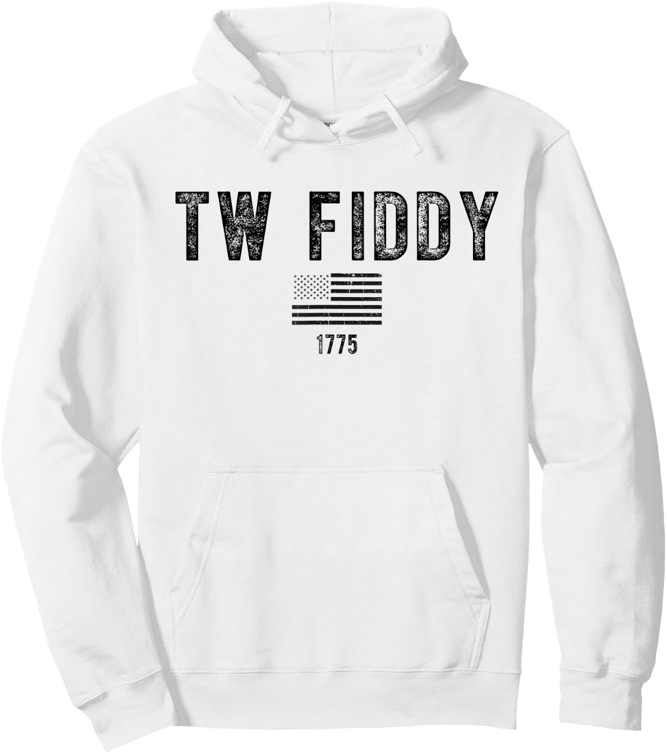 Two Fiddy 2 Fiddy 250th Anniversary 4th of July Patriotic Hoodie - Hoodie | White