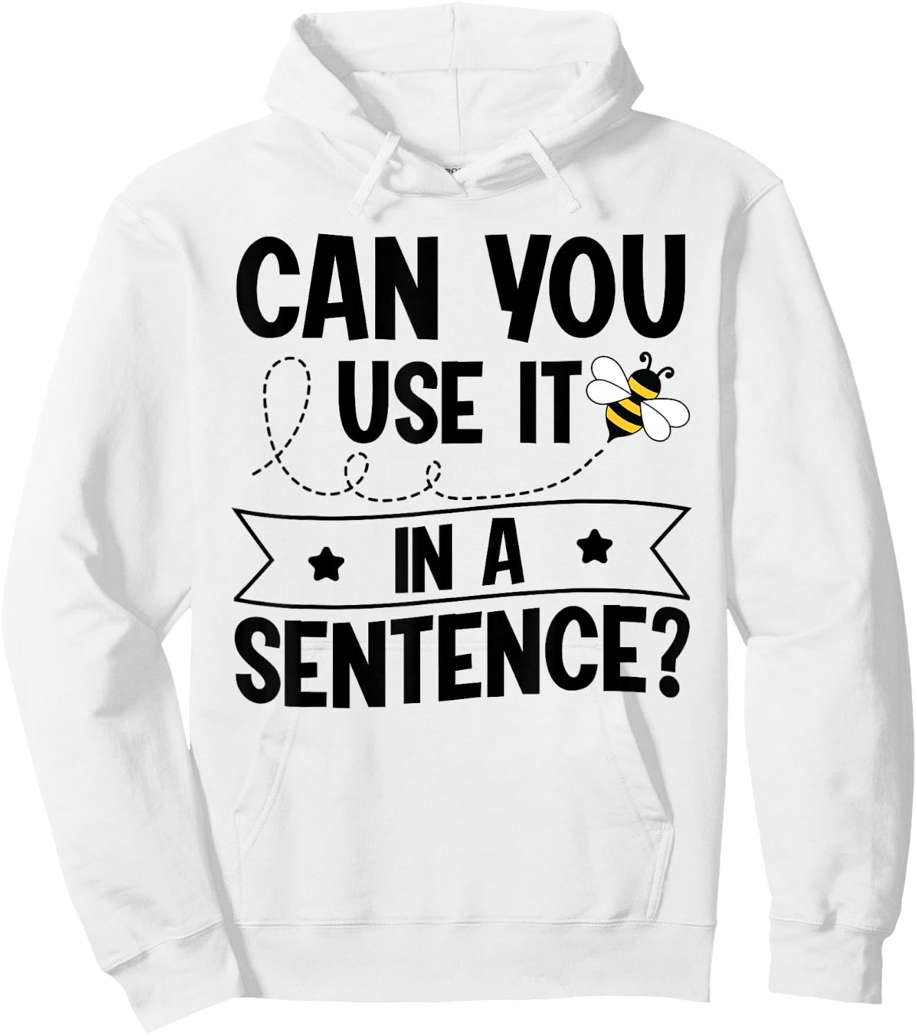 Spelling Bee School Design for a Spelling Bee champion Hoodie - Hoodie | White