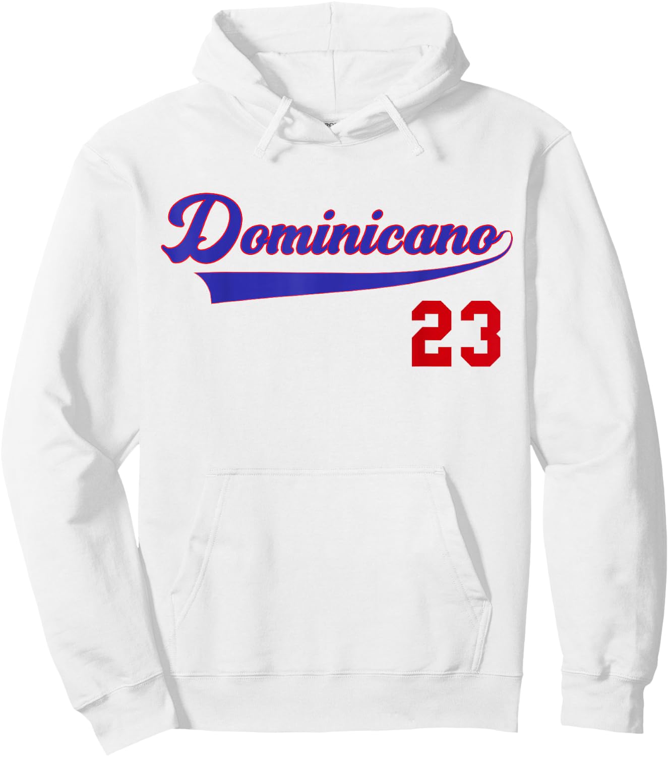 Dominicano Flag RD Dominikanische Republik Baseball Trikot Hoodie - Hoodie | White