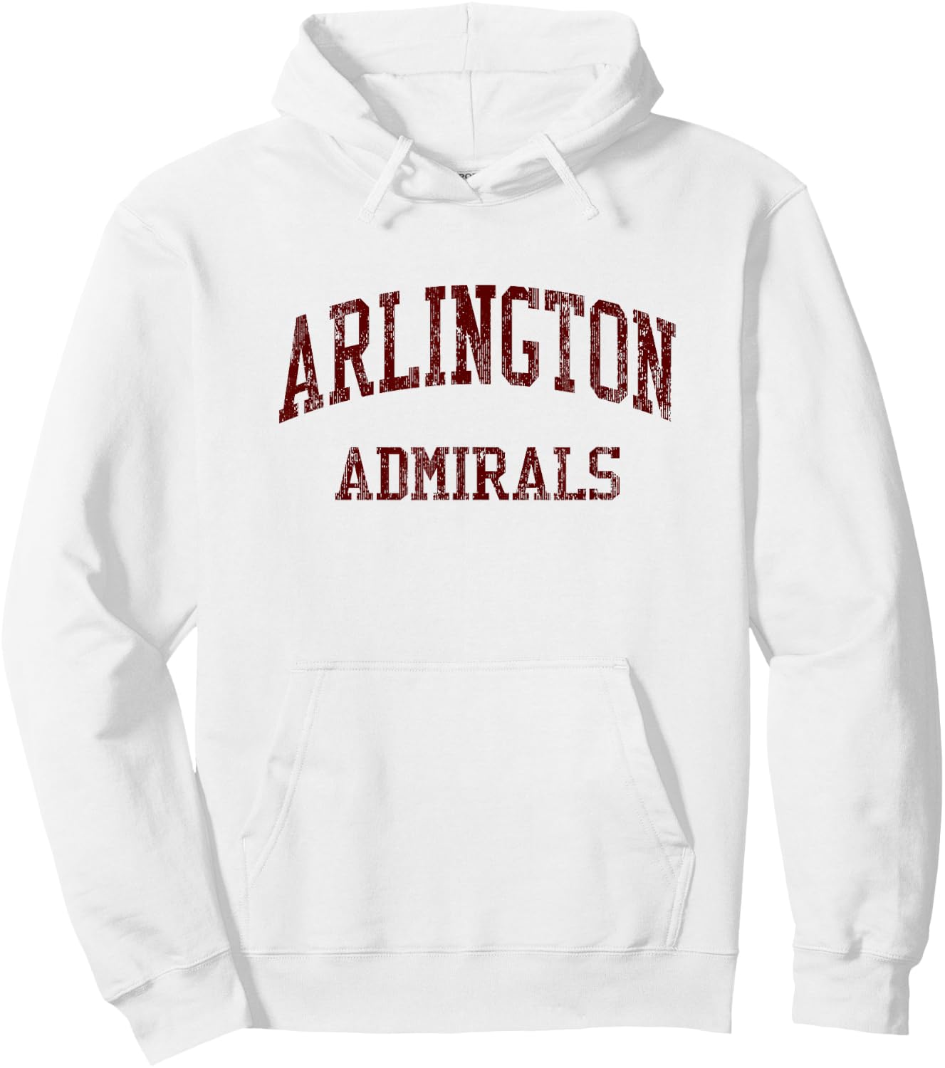 Arlington High School HS Lagrangeville NY Vintage Sports Hoodie - Hoodie | White