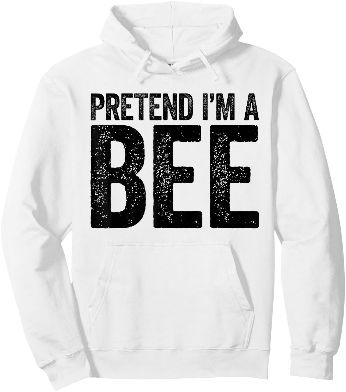 Pretend I'm A Bee Shirt Men Women Kids Matching Bee Costume Hoodie - Hoodie | White